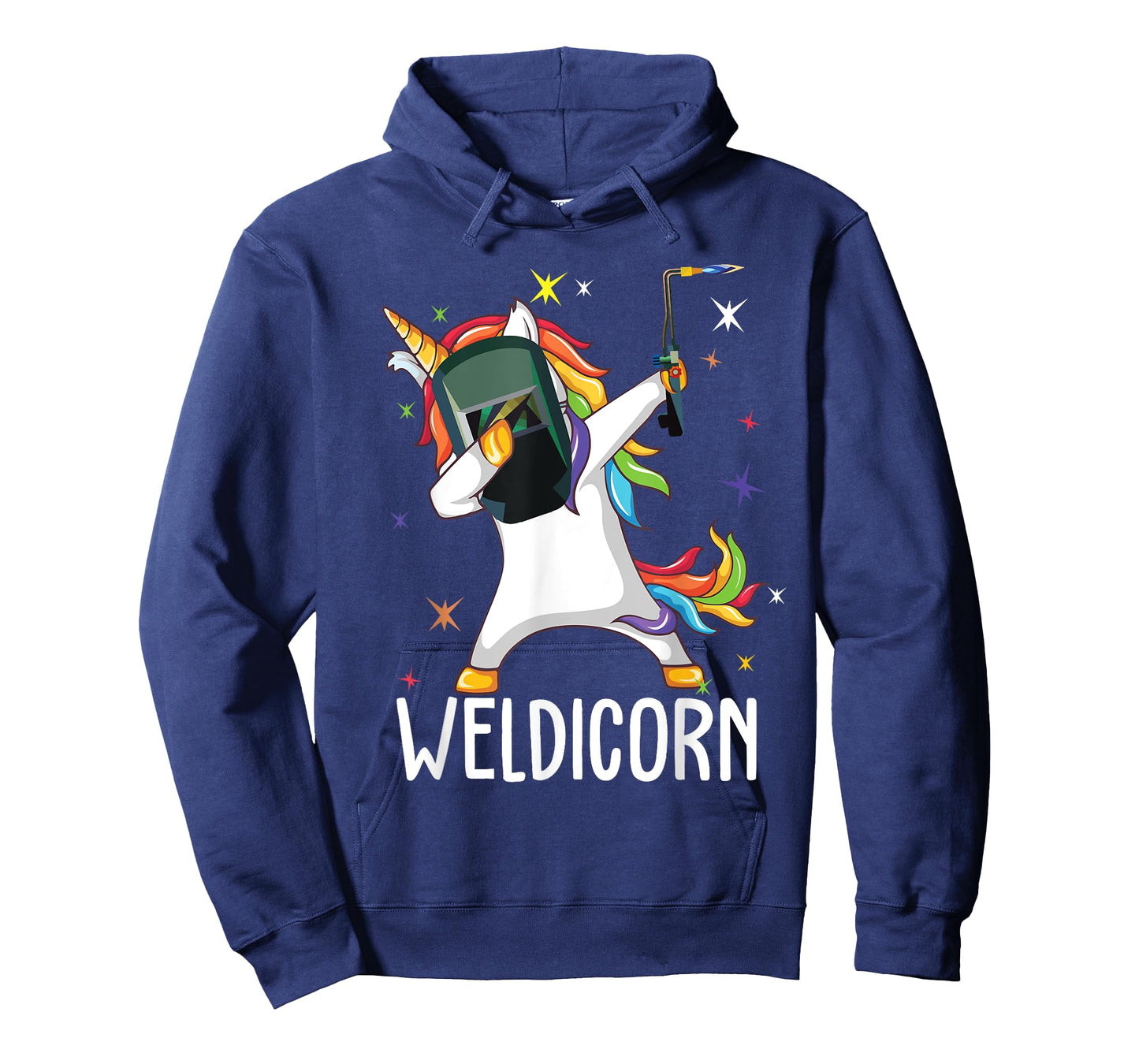 Weldicorn Funny Welder Unicorn Dabbing T-Shirt
