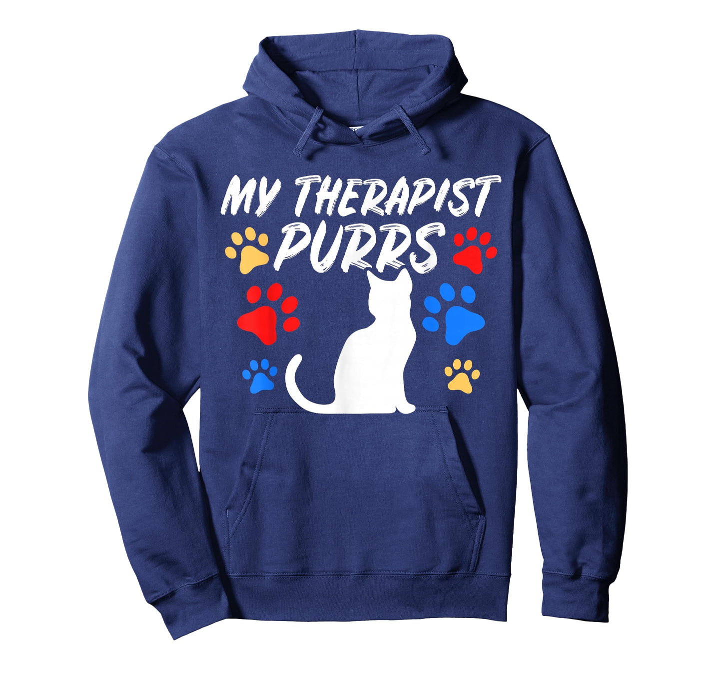 Funny Cat Mom Cat Dad Cat Lover Therapy Gift: Mens & Womens T-Shirt