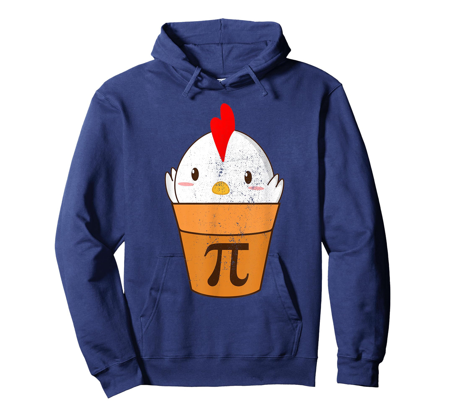 Chicken Pot Pie Funny Pi Day 3.14 March 14th Vintage Pi T-Shirt