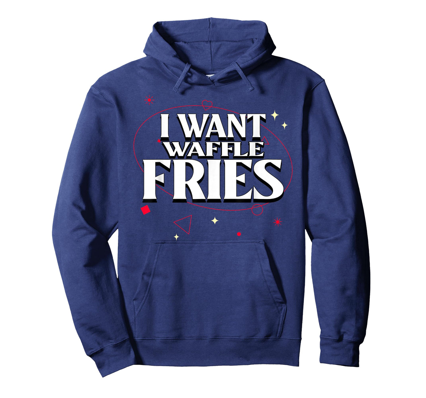 I Want Waffle Fries Meme T-Shirt