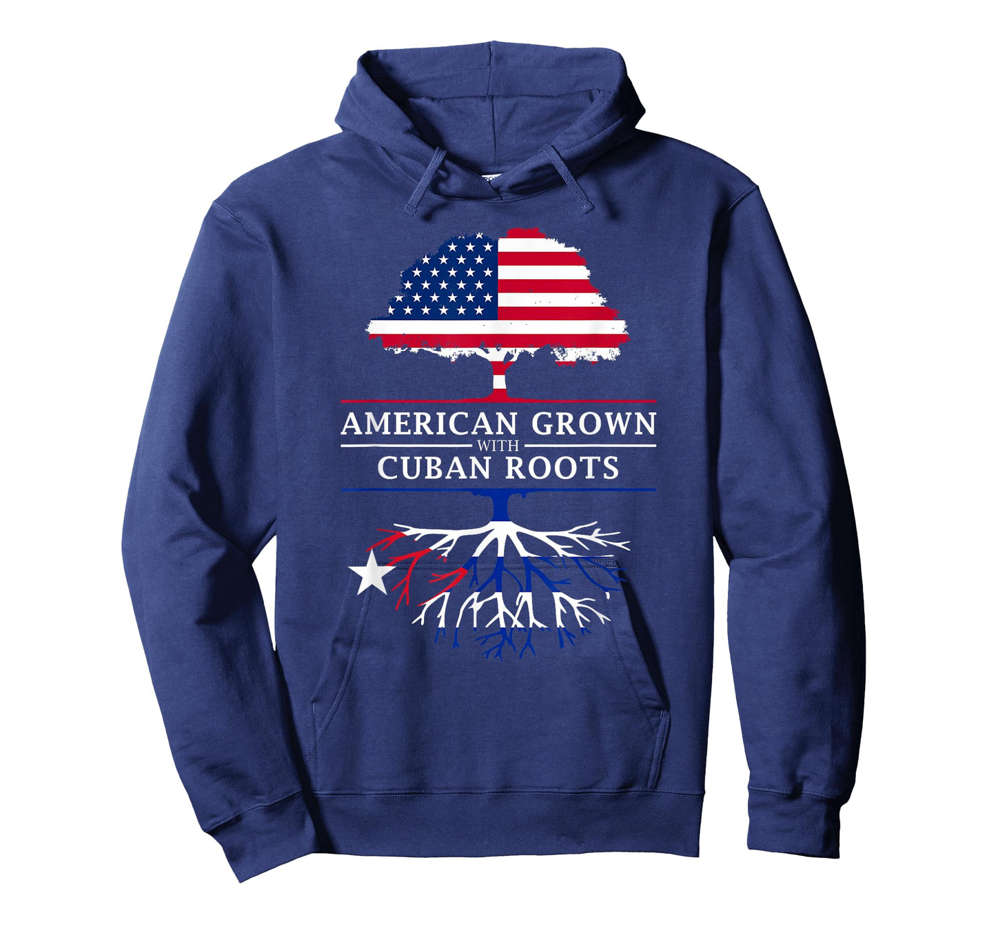 American Grown with Cuban Roots - Cuba T-Shirt