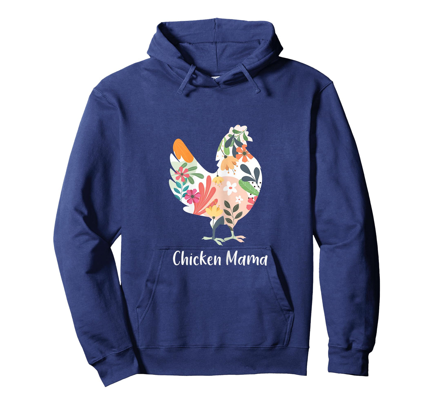 Chicken Mama Flowers Farmer Mother's Day T-Shirt