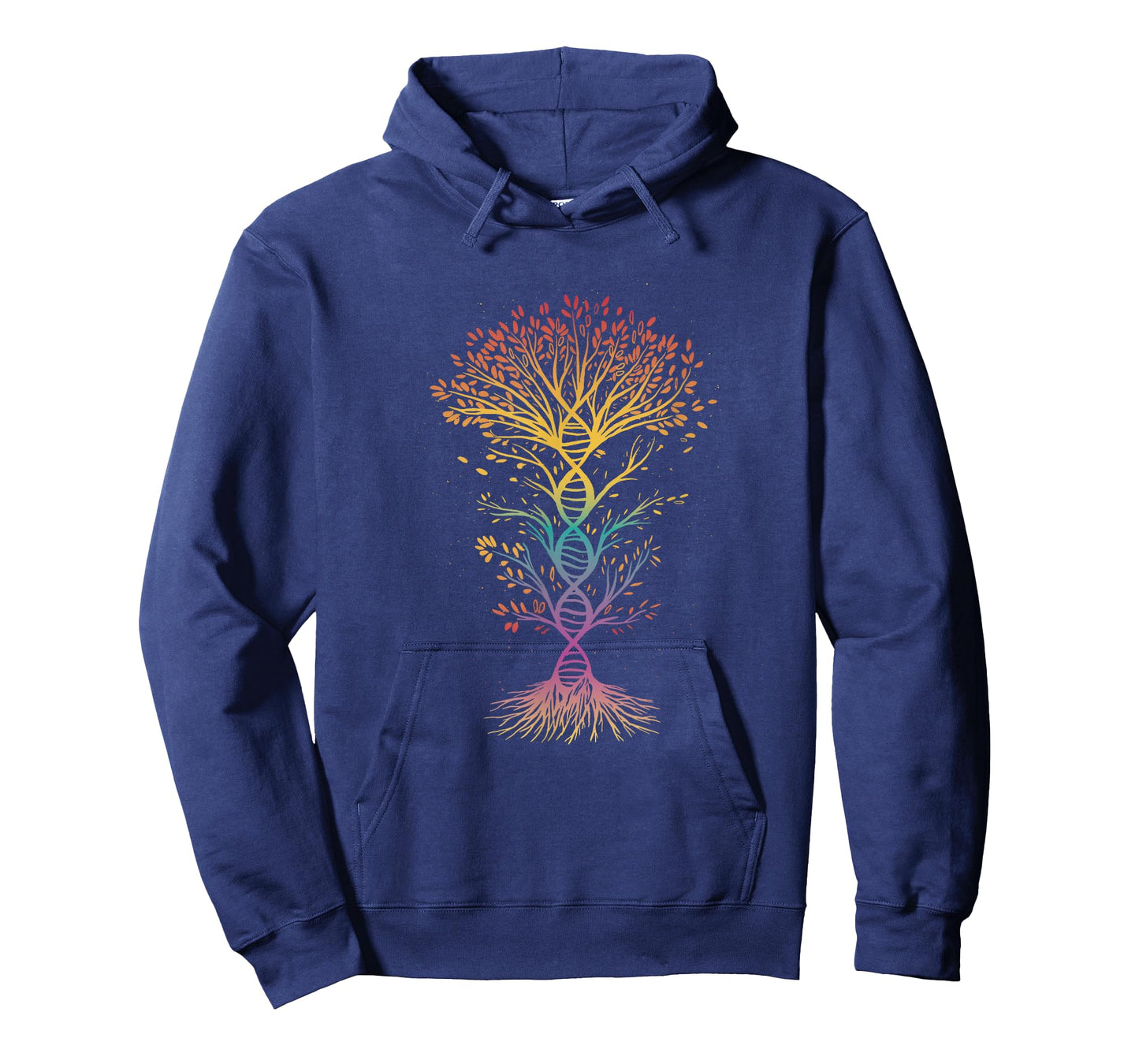 DNA Tree of Life Rainbow Science Nature Spirituality Trippy T-Shirt