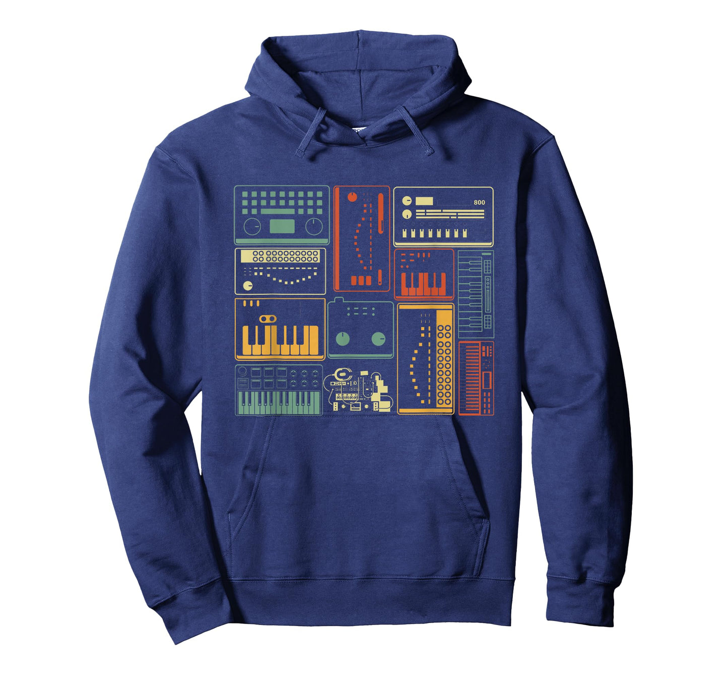 Analog Modular Synthesizer Music Producer Keyboard T-Shirt