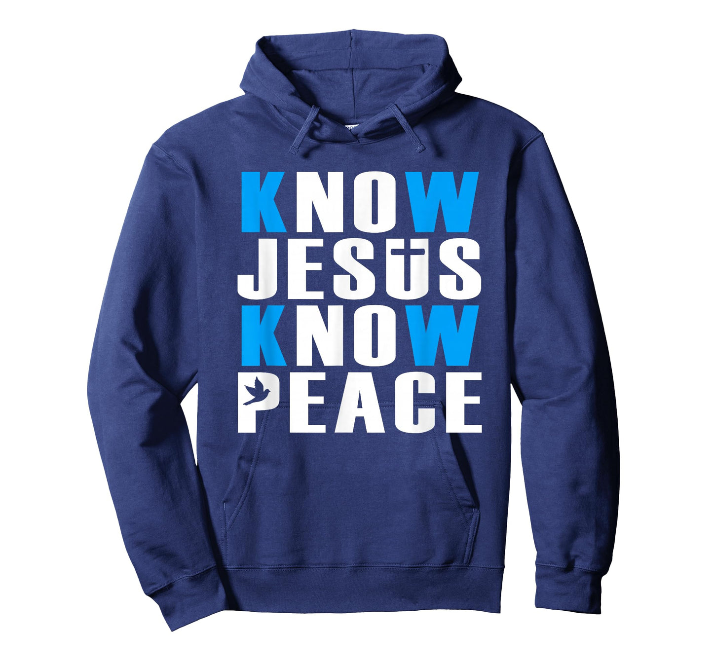 Christian Know Jesus Know Peace Religion God Church Bible T-Shirt