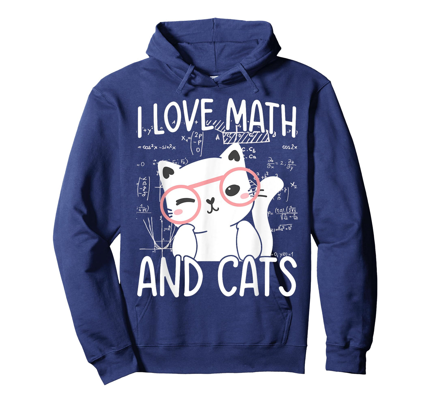 I Love Math And Cats T-Shirt