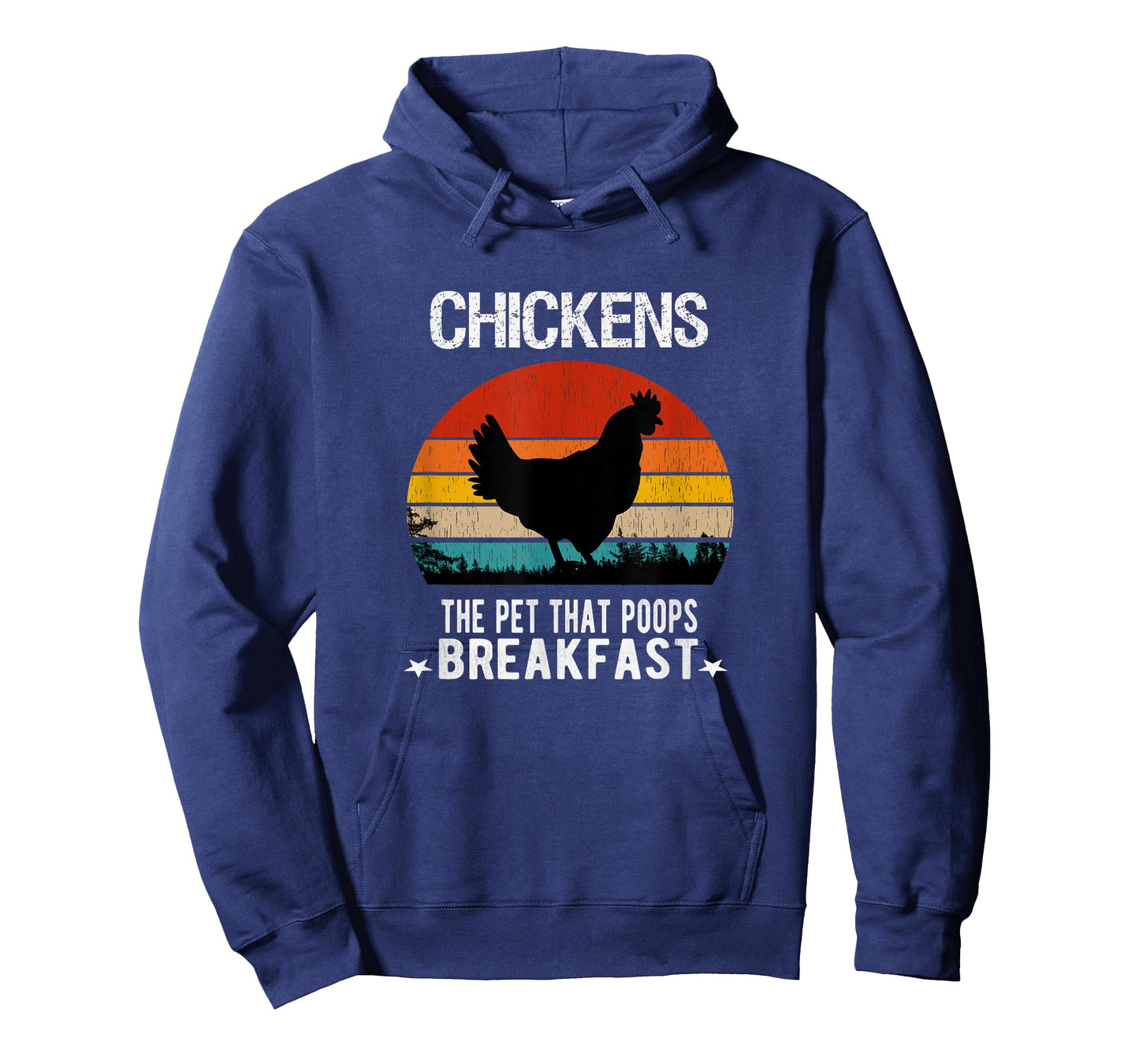 Chickens the pet that poops Breakfast Men Women Kids Farmers T-Shirt