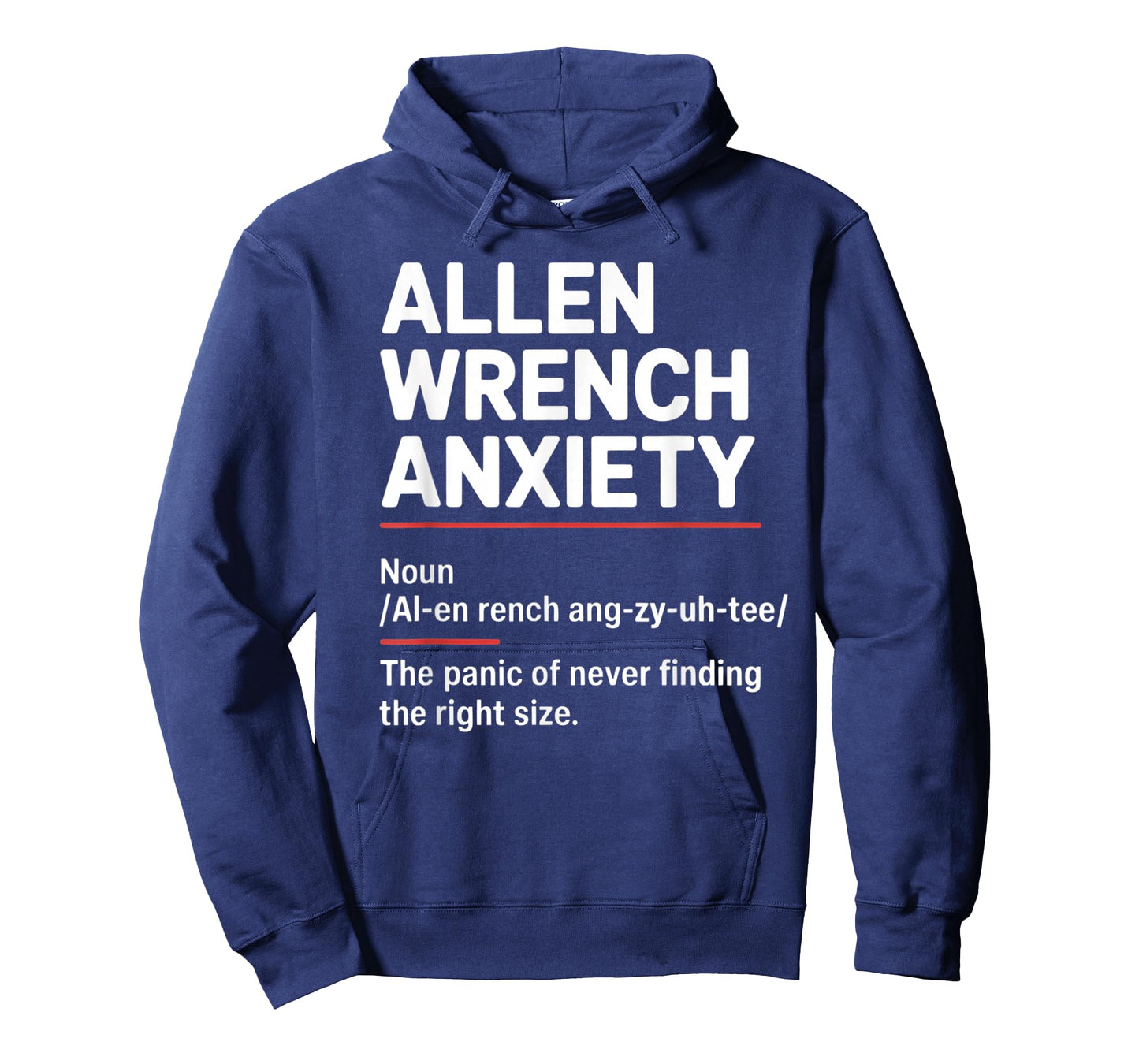 Cool Fixing Definition Toolbox Mechanic Allen Wrench Anxiety T-Shirt