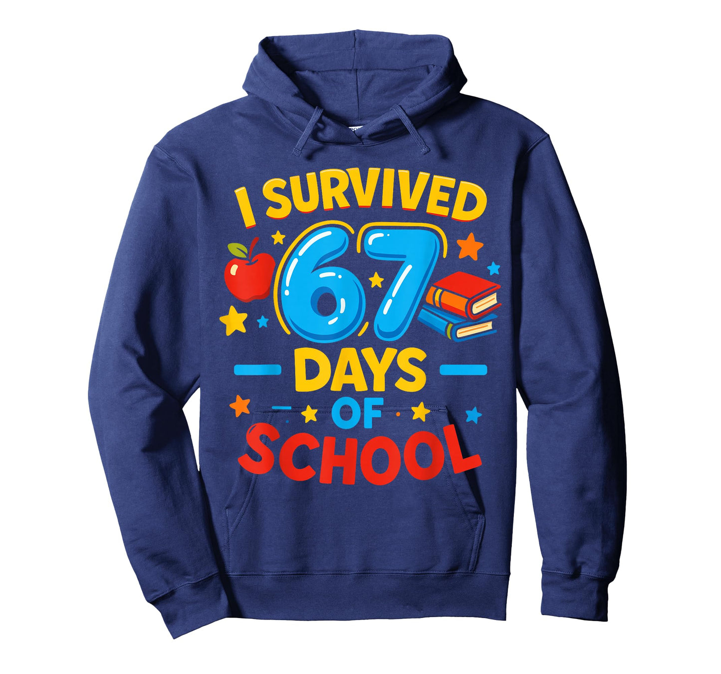 I Survived 67 Days of School Six Seven Meme Teacher Student T-Shirt