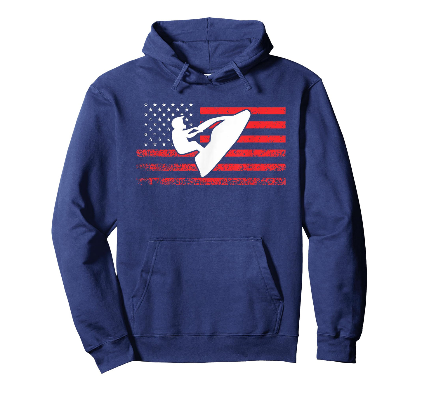 Jet Ski T-Shirt American Flag Shirt Funny Jet Skiing Gifts T-Shirt
