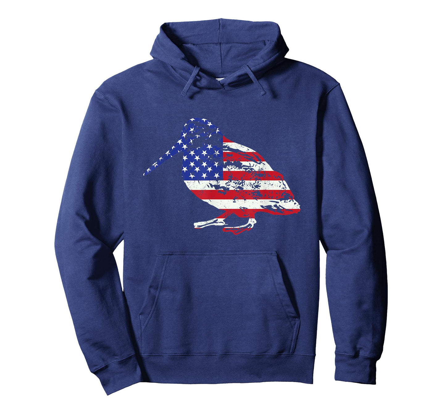 American Flag Woodcock Hunter Timberdoodle Bogsucker Gifts T-Shirt