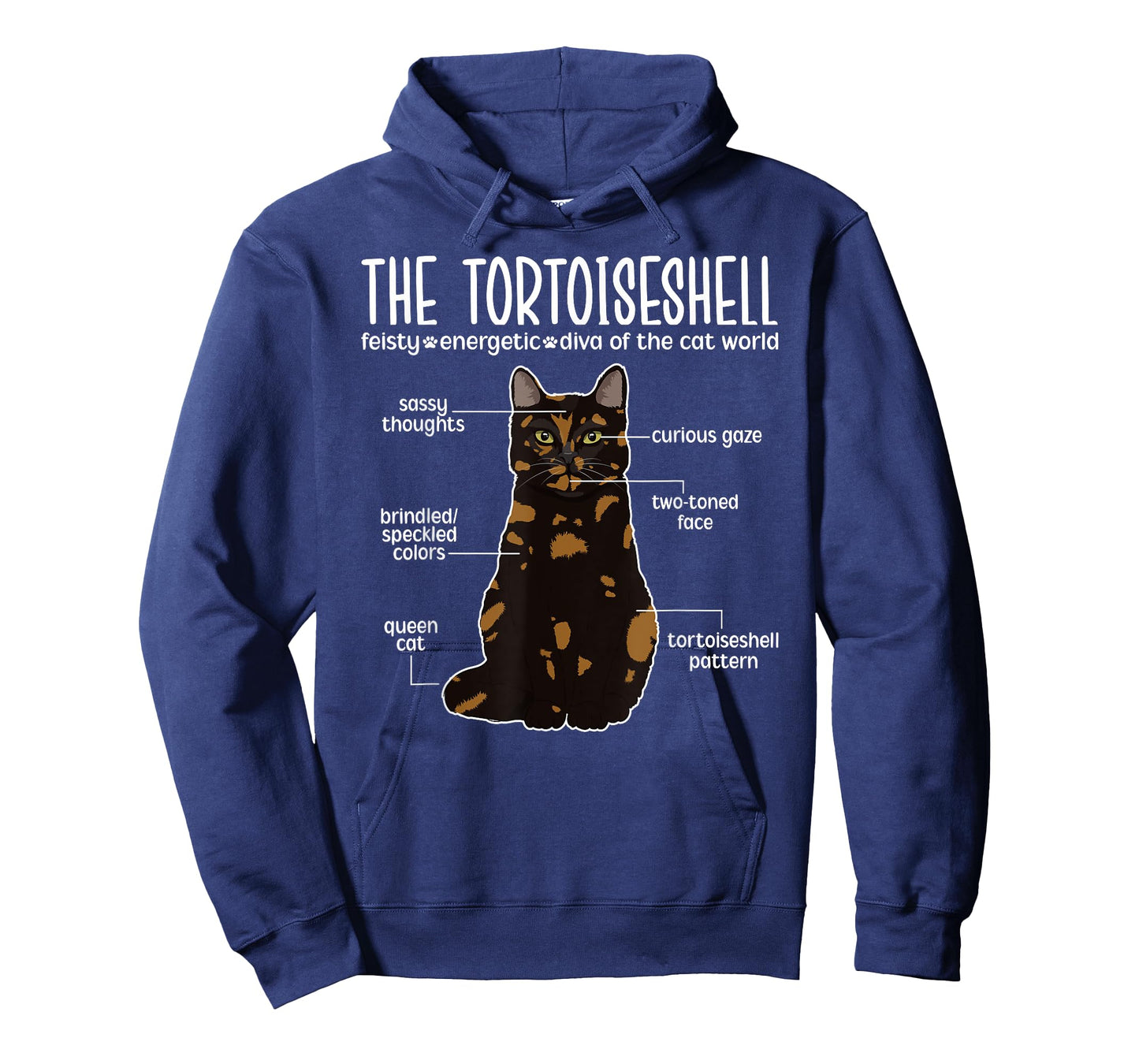 Tortoiseshell Anatomy Tortie Cat Owner Tortie Cat Lover T-Shirt for Men Women