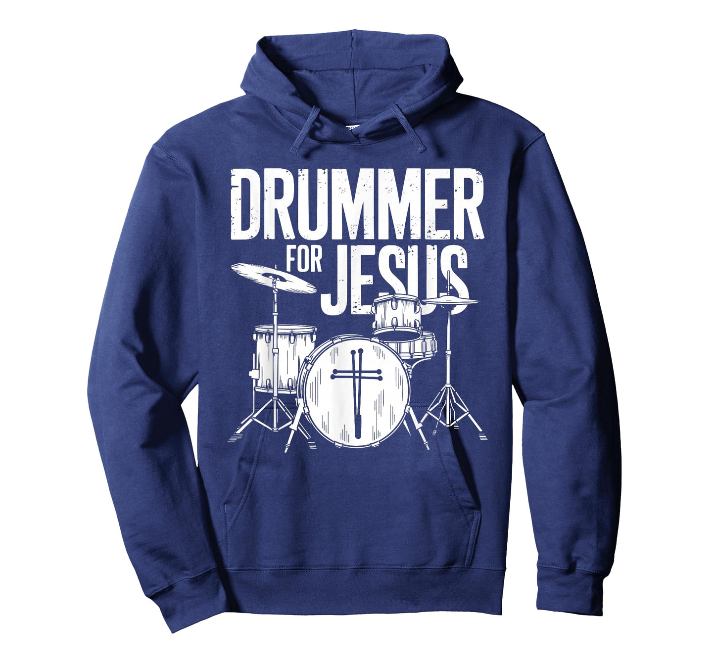 Drummer For Jesus, Drums Percussionist And Drummer Drumming T-Shirt
