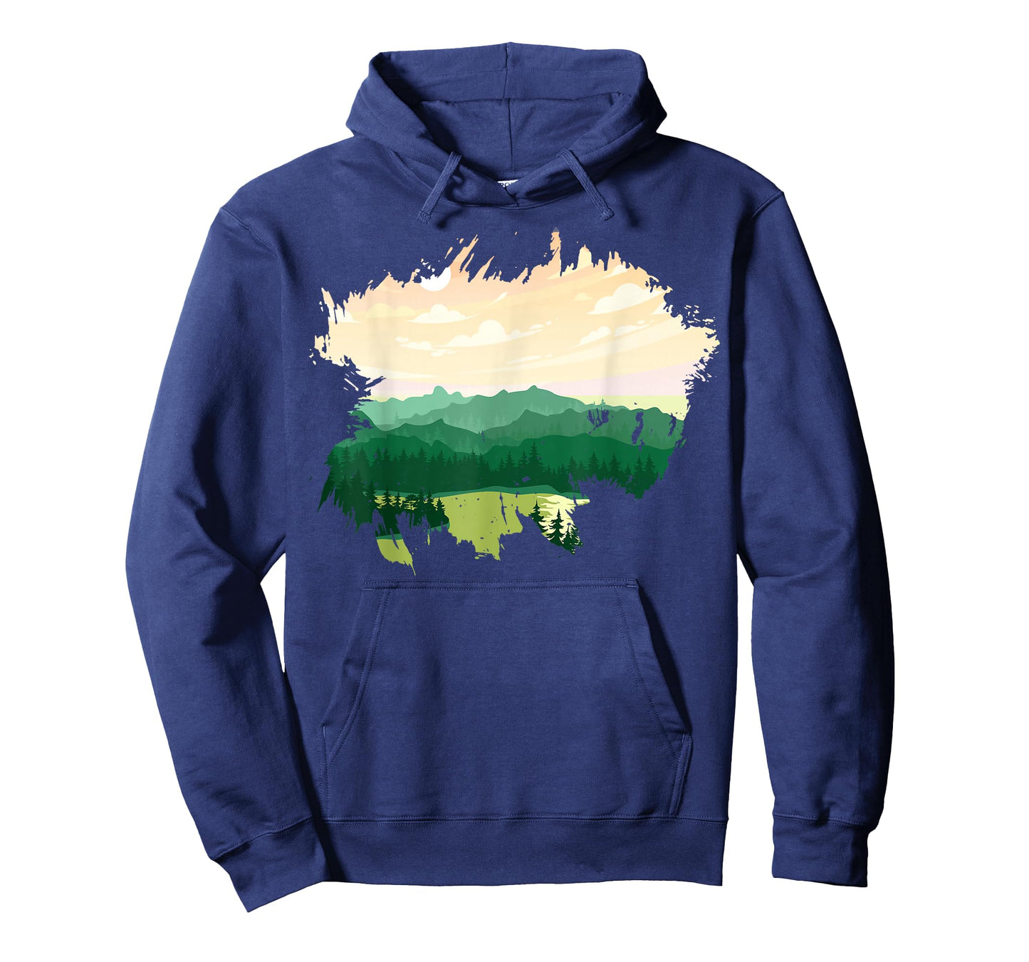 Timeless Mountain, Nature Trees and Forest T-Shirt