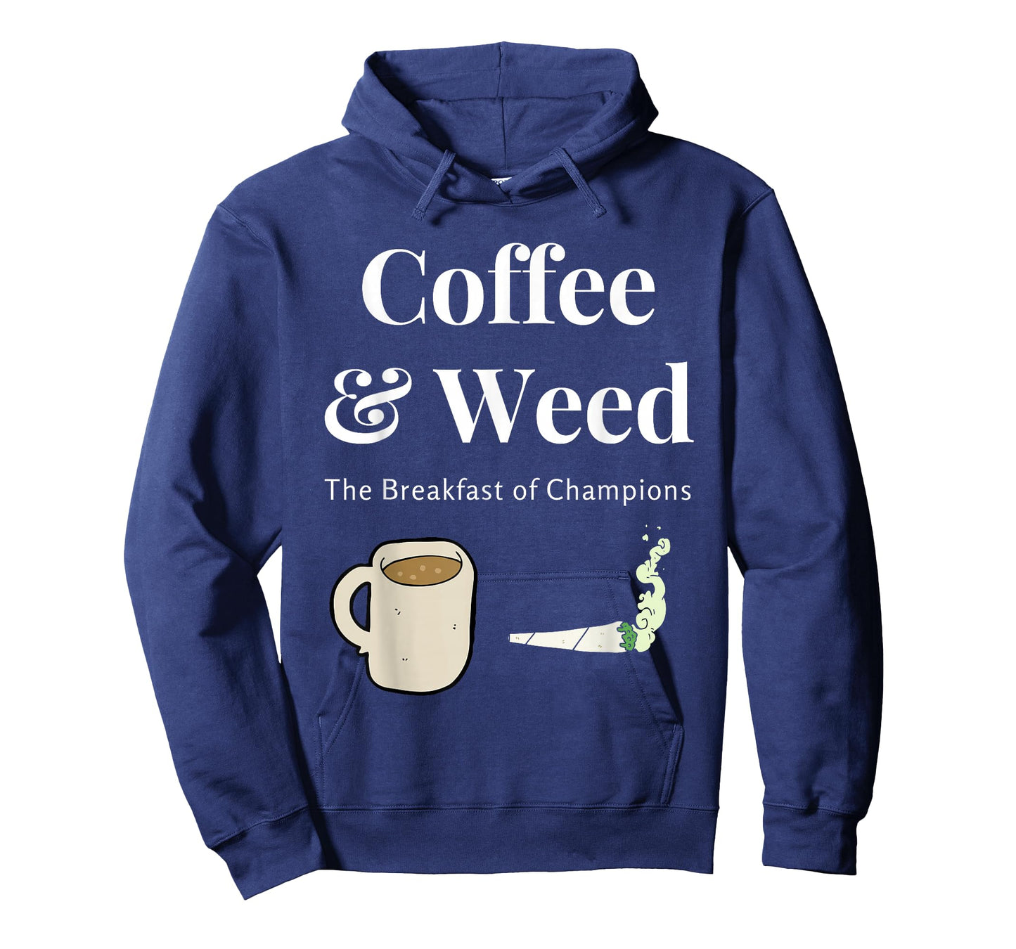 Coffee & Weed Pot Head Gift Cannabis & Caffeine Wake & Bake T-Shirt