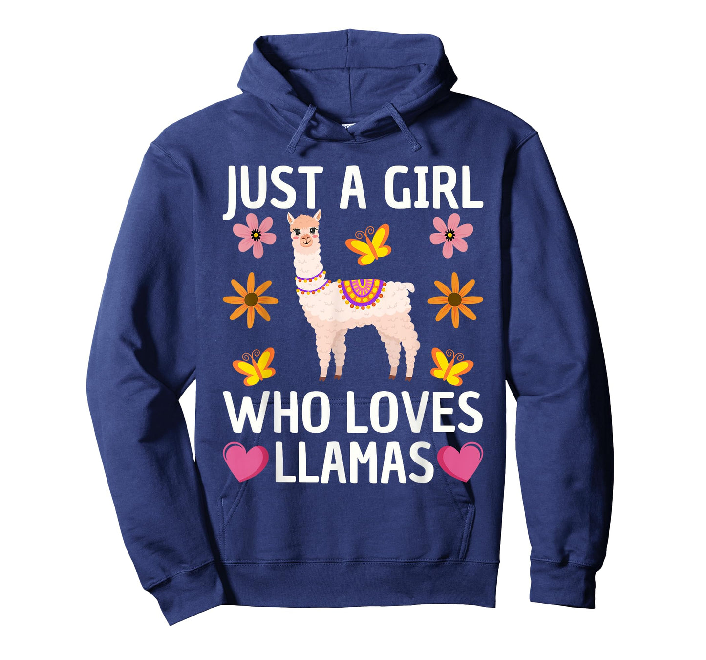 Cute Llama For Women Girls Farming Llama Lovers Alpaca Farm T-Shirt