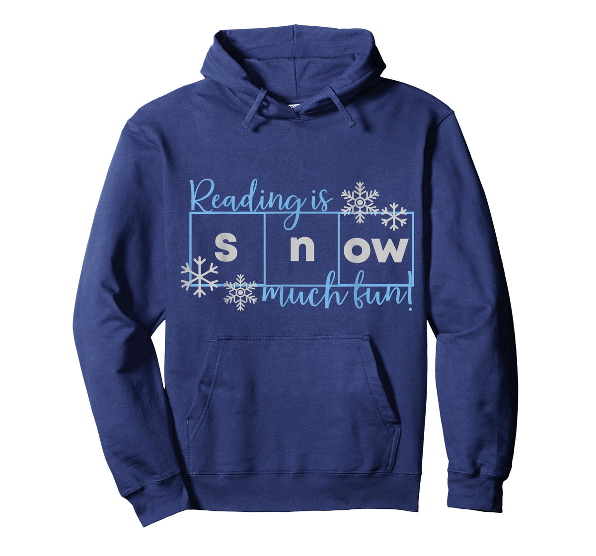 Reading Is Snow Much Fun Science of Reading T-Shirt