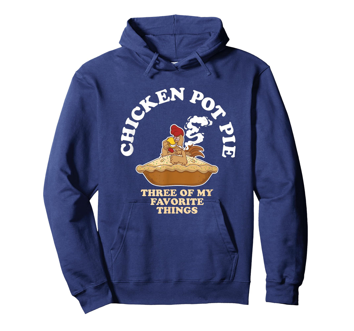 Chicken Pot Pie Favorite Thing Rooster Smoker T-Shirt