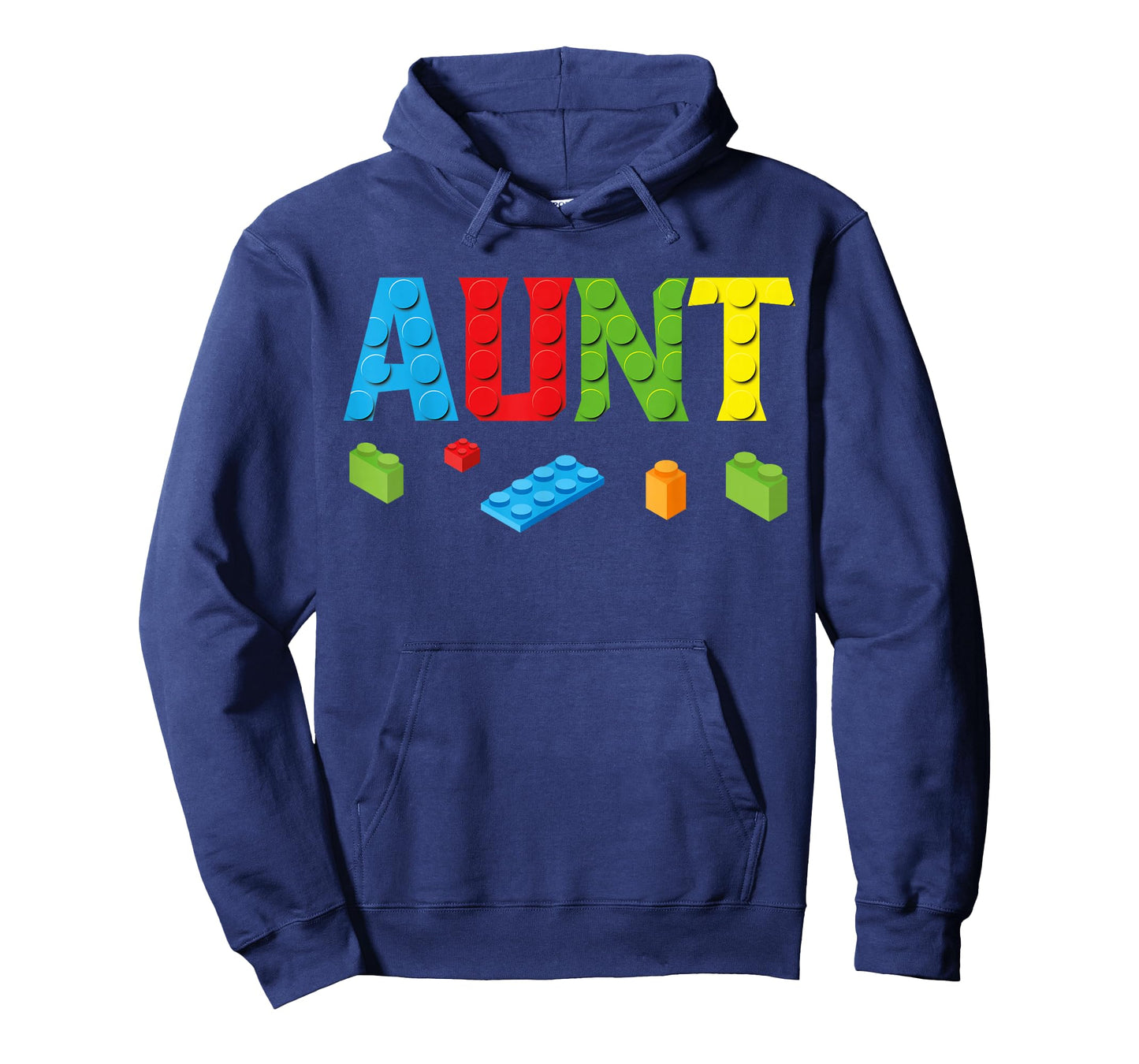 Aunt Master Builder Building Bricks Blocks Family Set Women T-Shirt