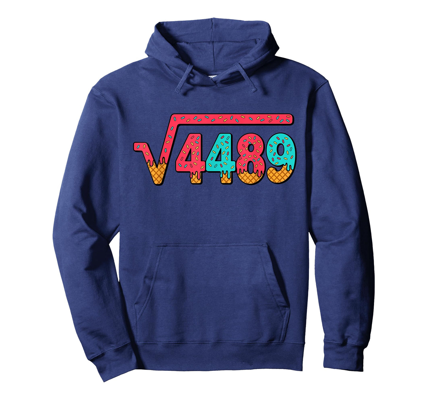 67 Ice Cream Drip Meme Square Root 4489 Slang Math Teacher T-Shirt