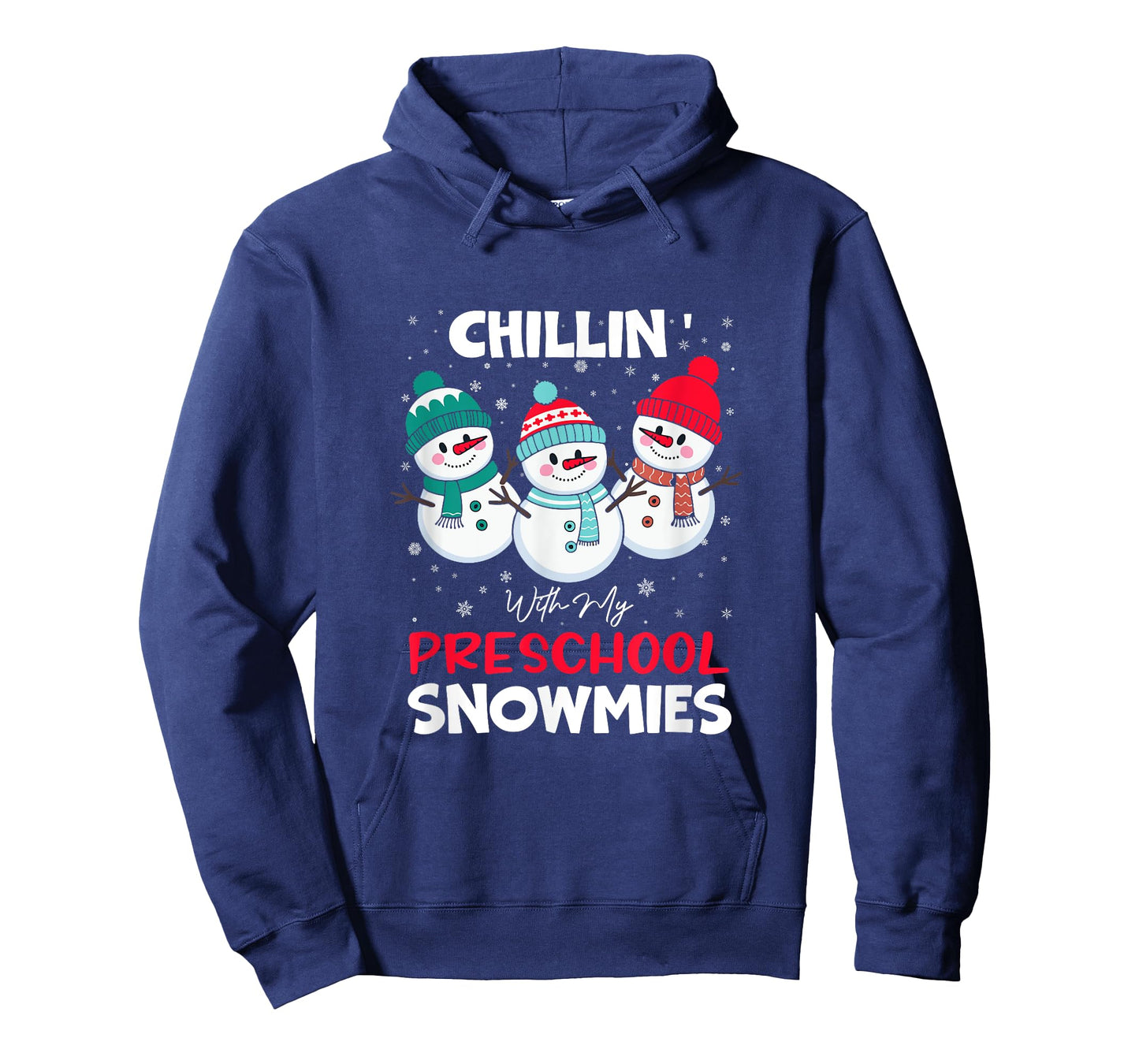 Chillin' With My Preschool Snowmies T-Shirt