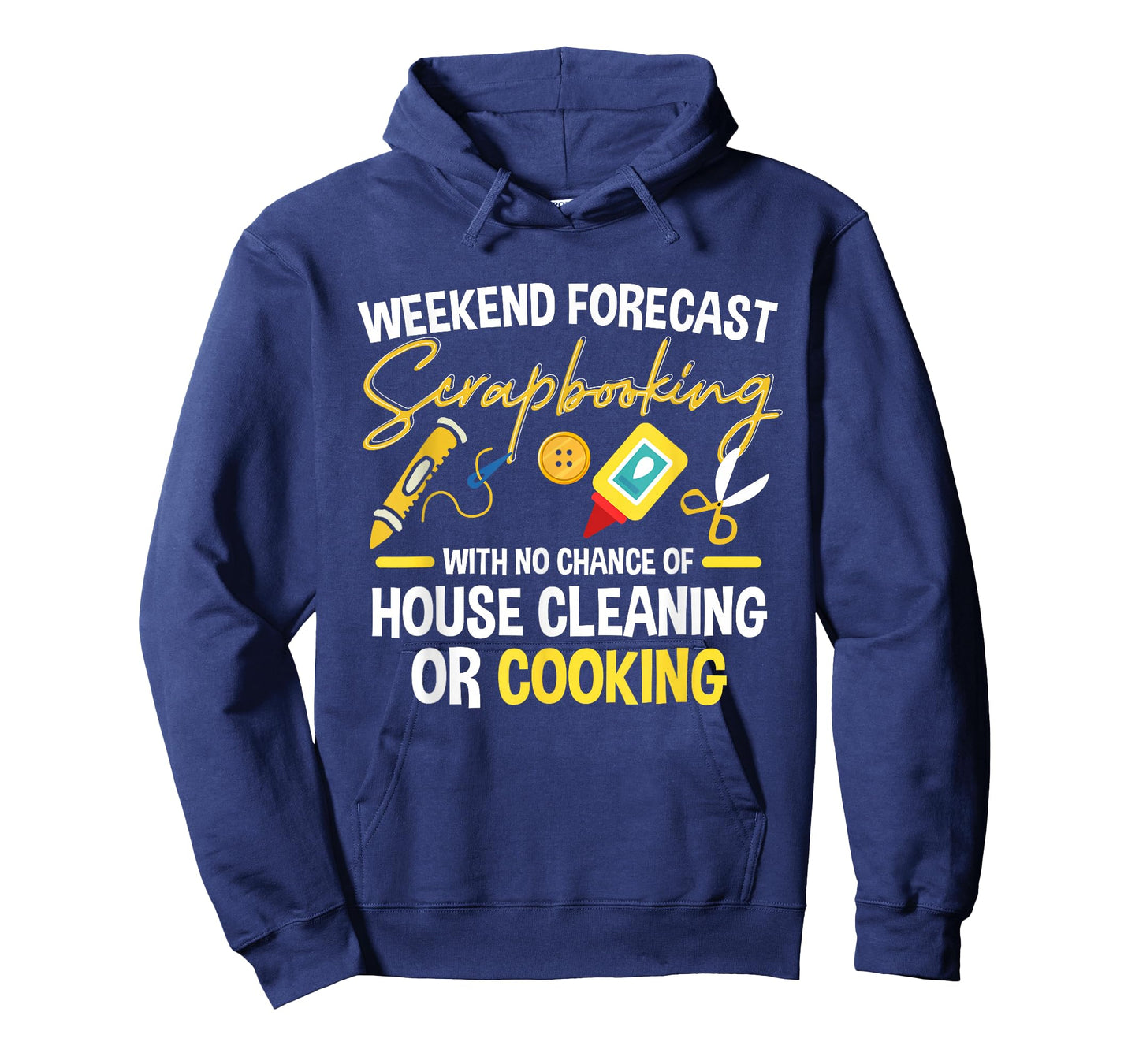 Crafting Scrapbook Crafter Weekend Forecast Scrapbooking T-Shirt