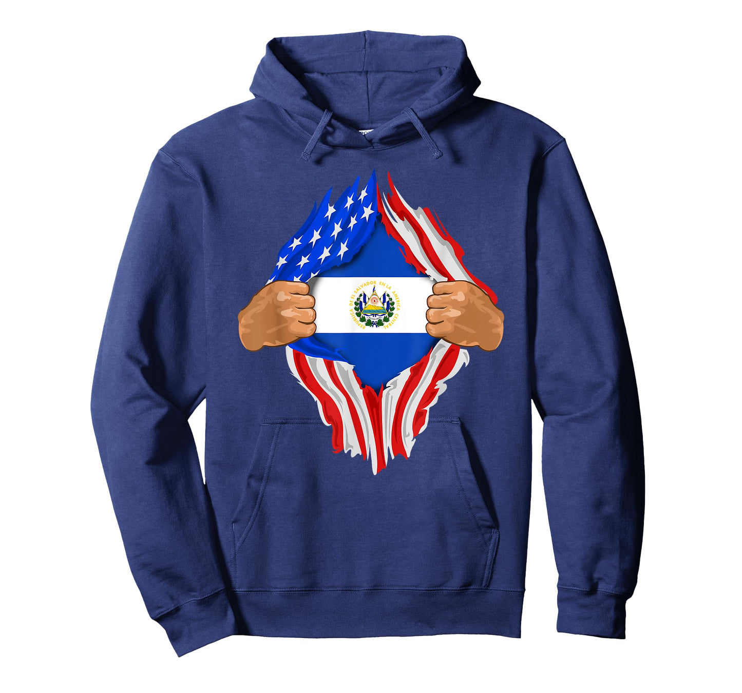 Salvadoran Blood Inside Me T-Shirt | El Salvador Flag Gift