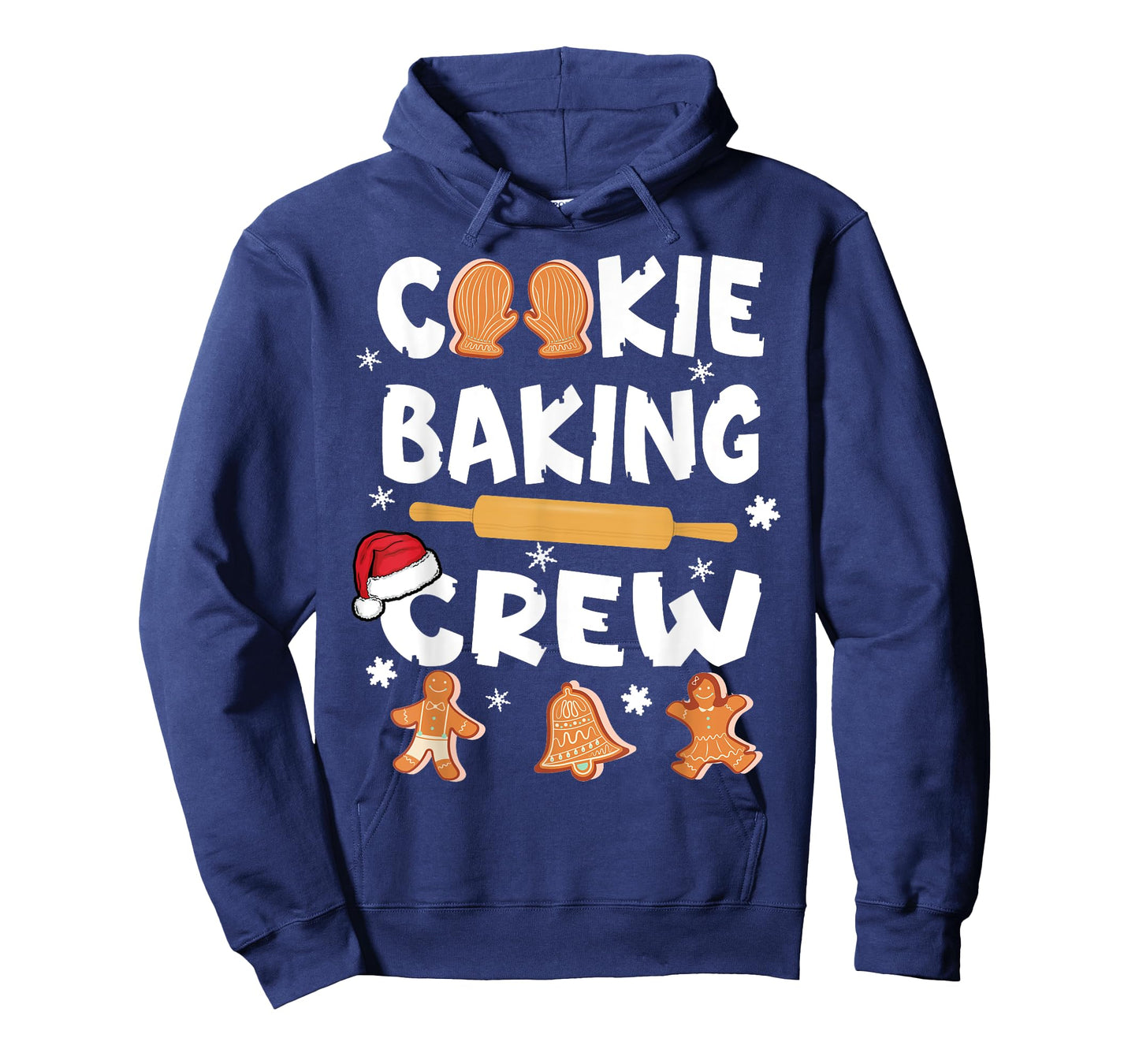 Cookie Baking Crew Funny Christmas 2022 Gingerbread Kids Tee T-Shirt