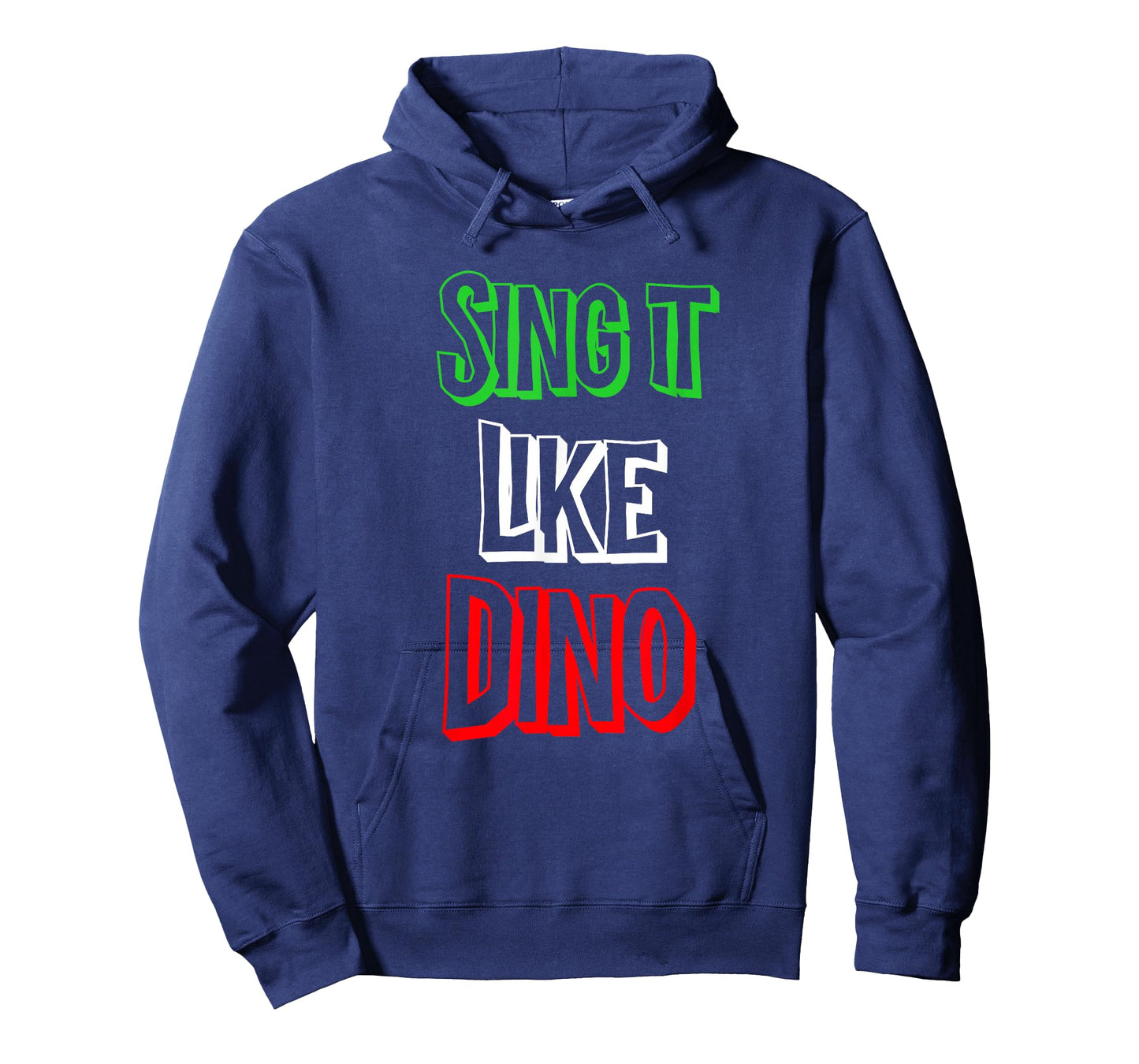 Sing It like Italian Colors Flag Novelty T-Shirt