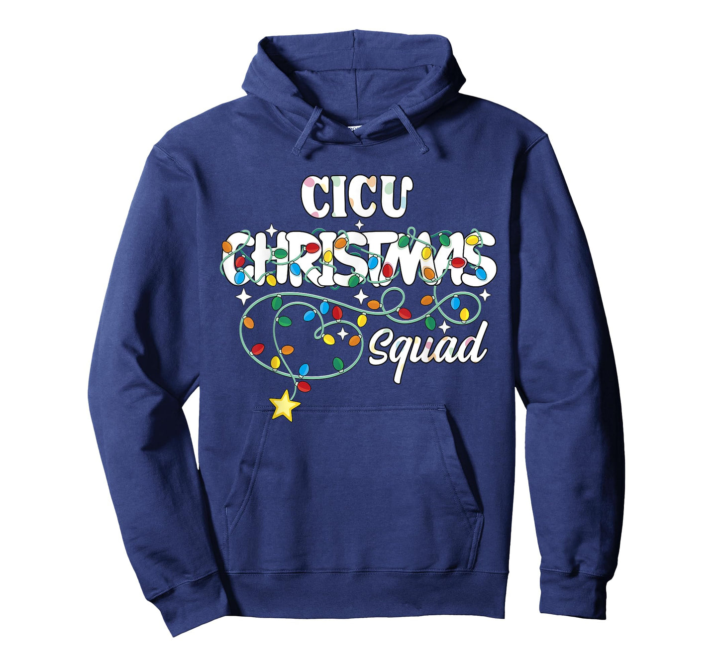 CICU Christmas Squad CNA NP Cardiac ICU Nurse Techs T-Shirt