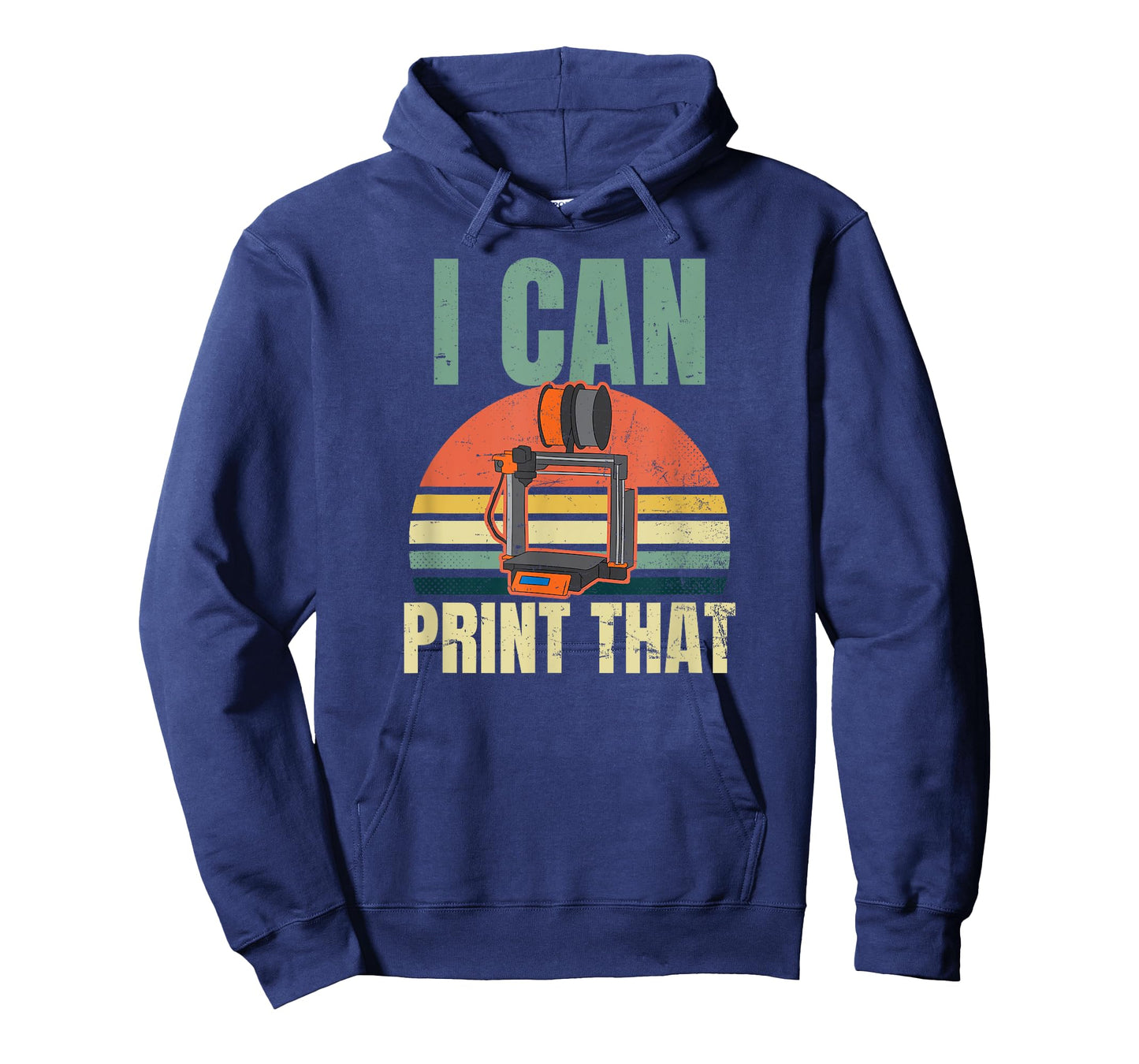 3D Printing Design Vintage I Can Print That Gift T-Shirt