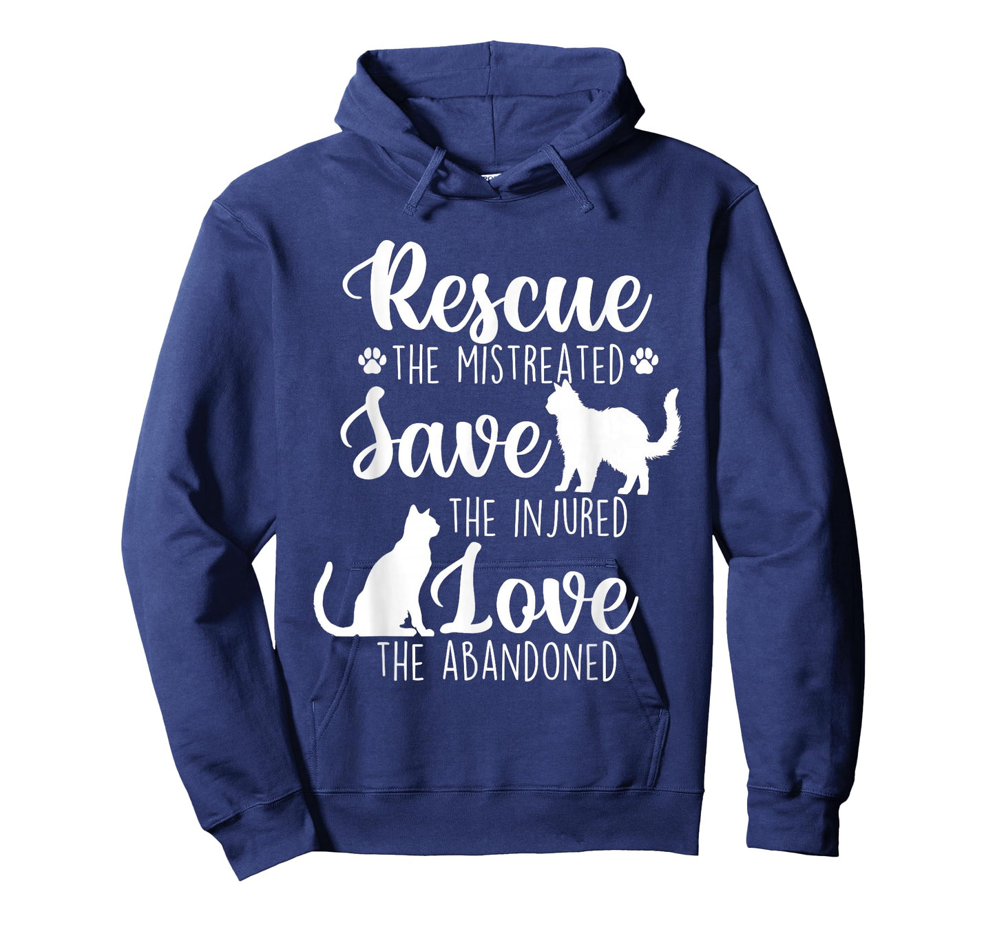 Rescue The Mistreated - Cat Lover Kitty Owner Kitten T-Shirt