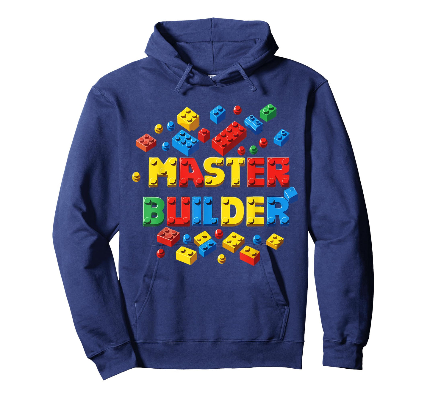 Master Builder, Block Building For A Brick Builder T-Shirt