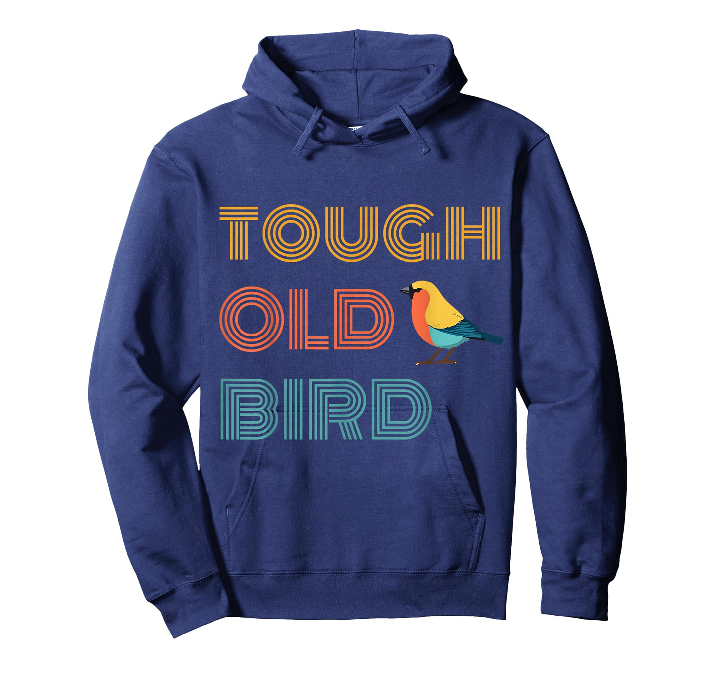 Vintage Tough Old Bird with Retro Style Finch T-Shirt