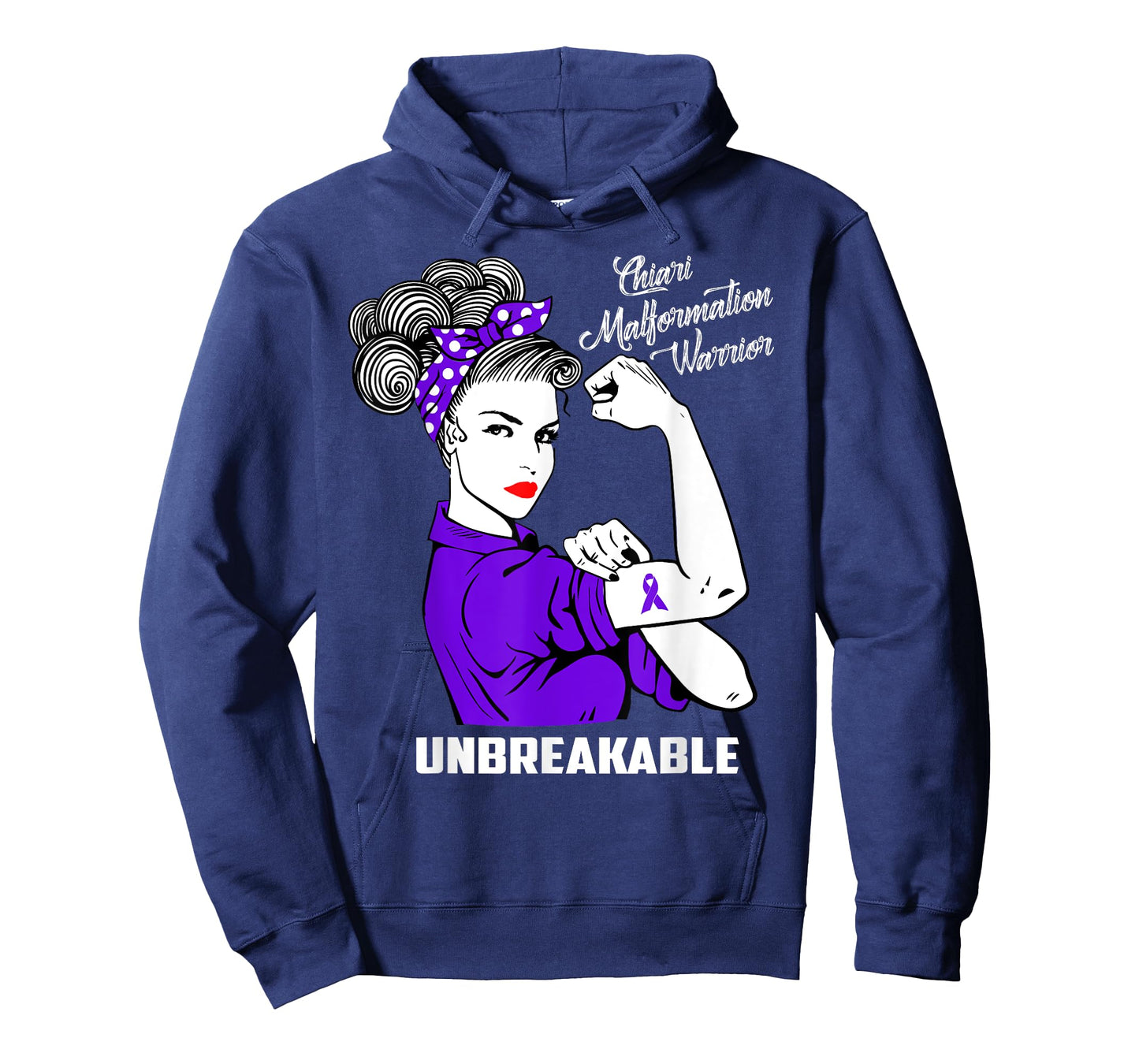 Chiari Malformation Warrior Unbreakable Shirt Awareness Gift T-Shirt