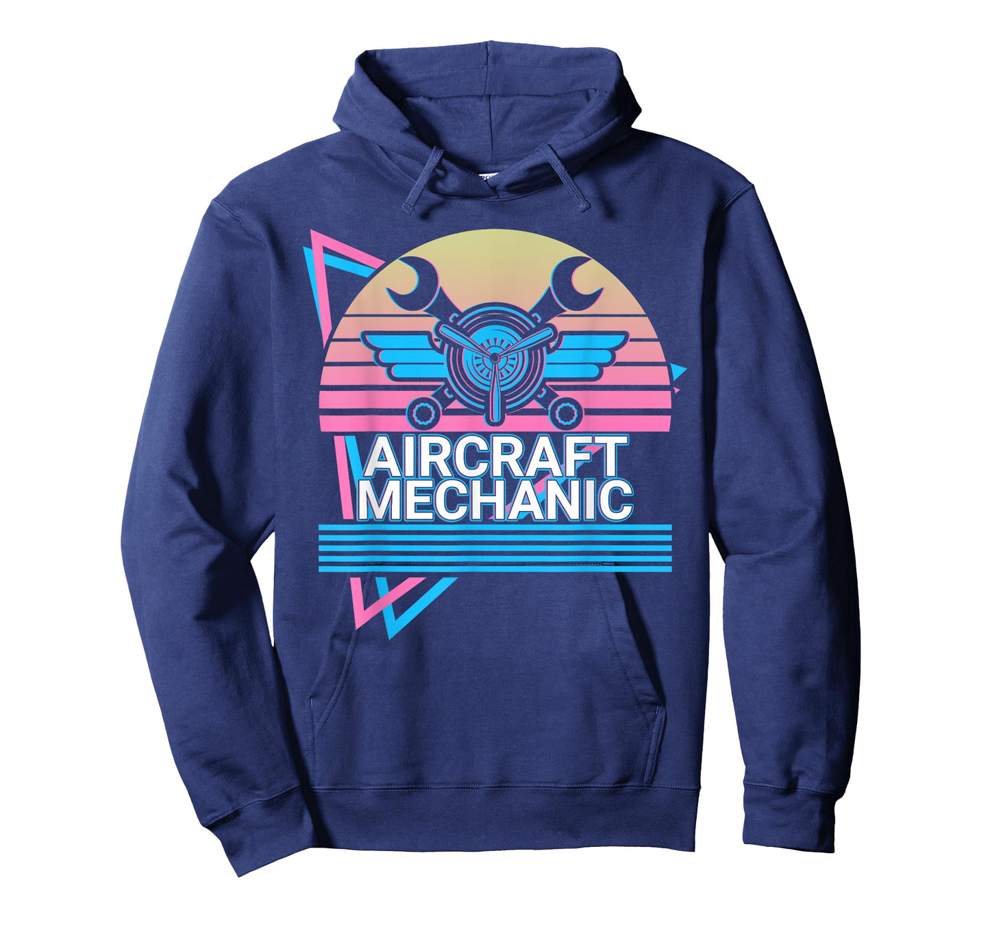 Aircraft Mechanic Aviation Retro T-Shirt