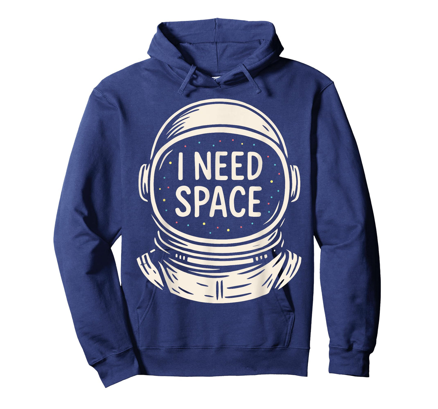 I Need Space Pun Astronaut Helmet Funny Outer Space Lover T-Shirt