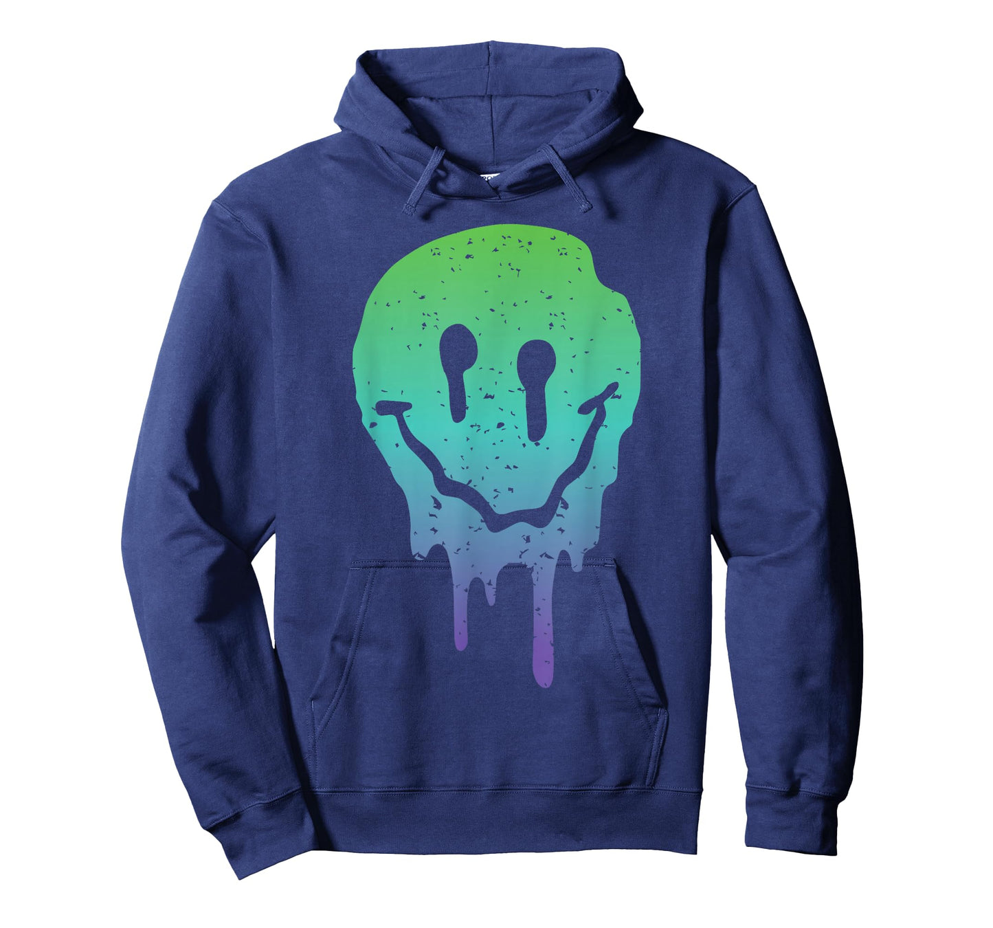 Synthwave Aesthetic Techno Music Rave Acid Face Raver T-Shirt