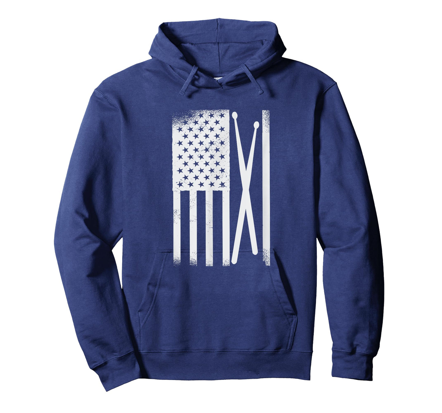 American Flag Drumsticks USA Drummers Vintage Drum Sticks T-Shirt for Women Kids Men