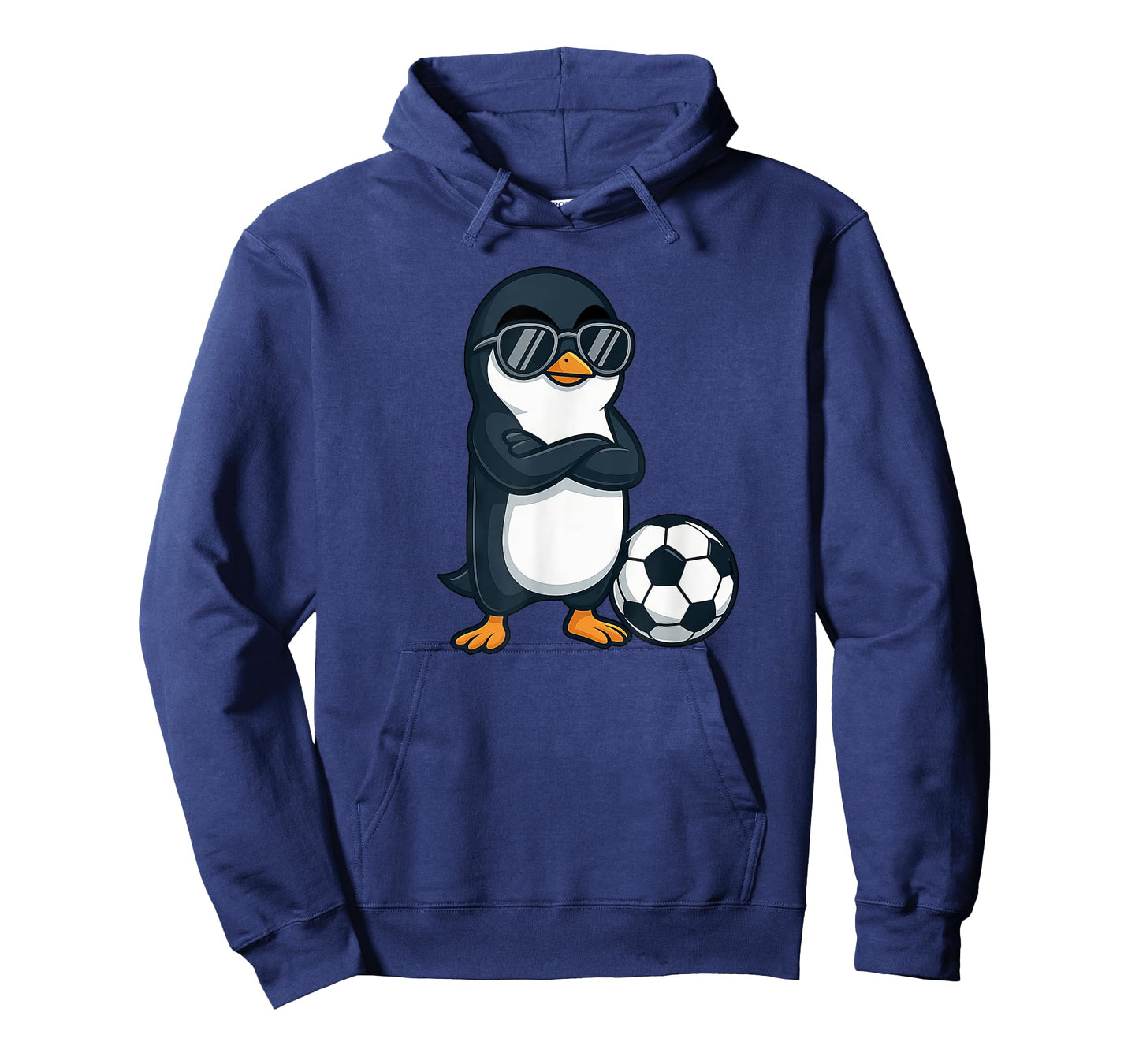 Cool Cartoon Penguin Soccer Player T-Shirt