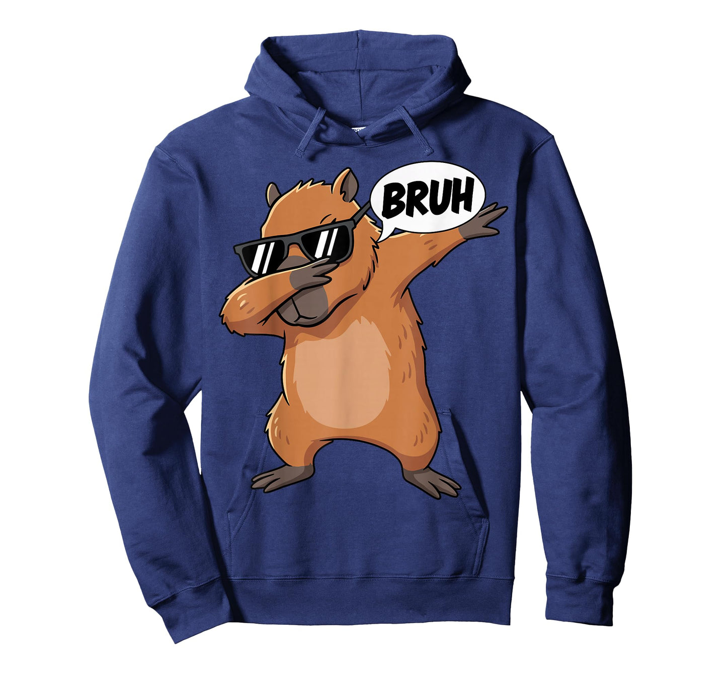 Dabbing Capybara Bruh T-Shirt