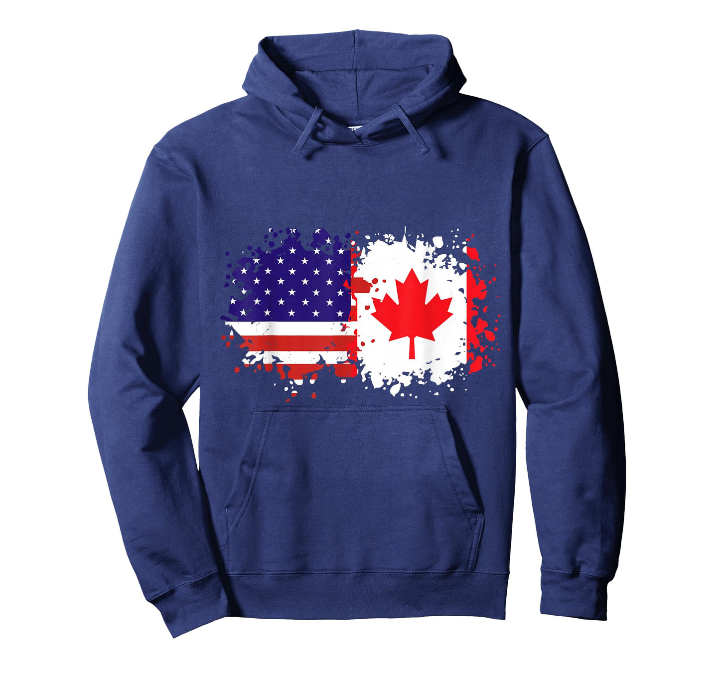USA & Canada Together, Half Canadian, Half American T-Shirt