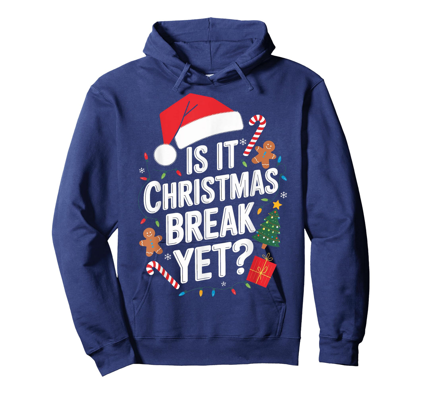 Christmas Teaching Is It Christmas Break Yet Teacher Xmas T-Shirt