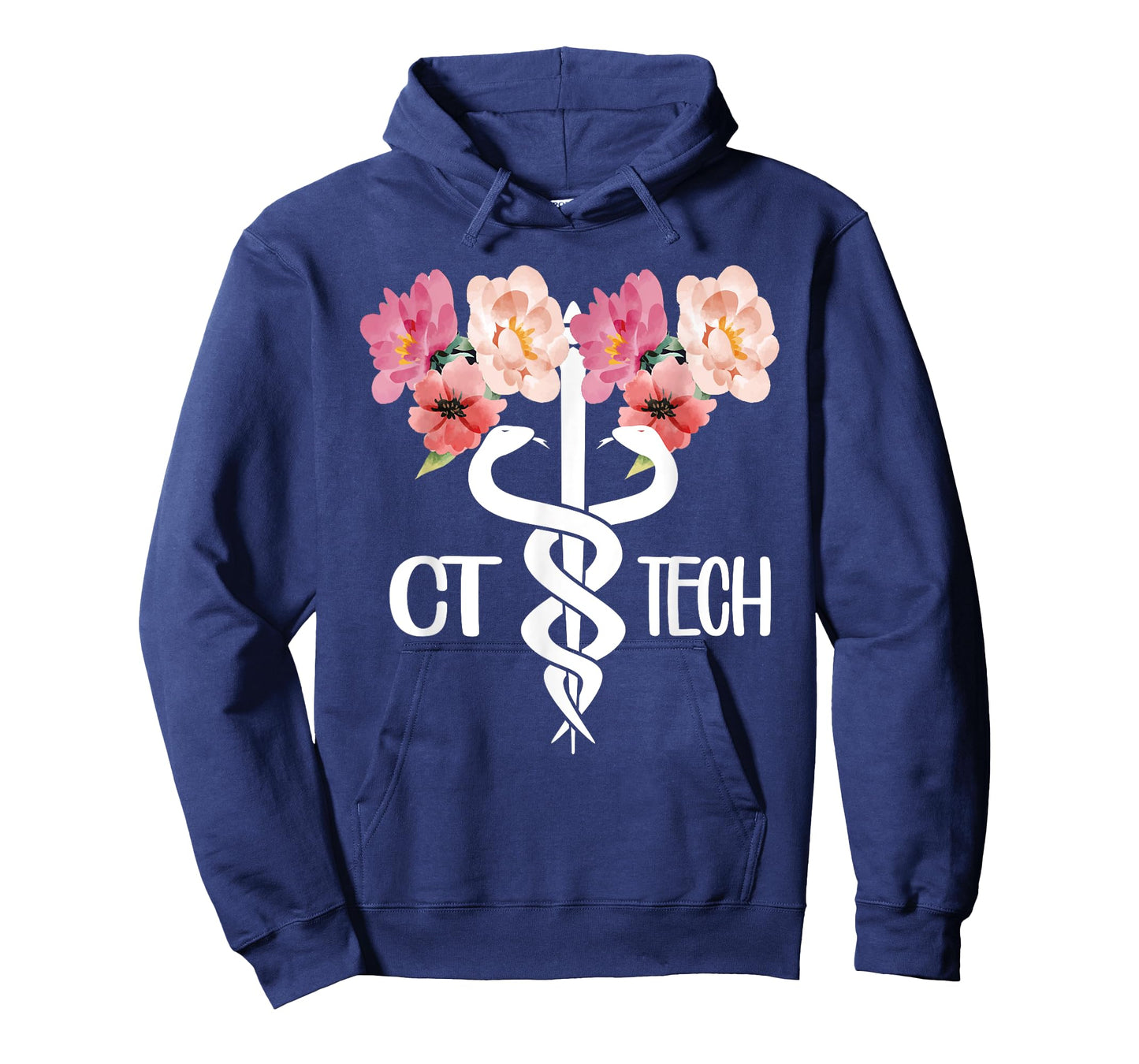 CT Tech Caduceus Computed Tomography Tech T-Shirt