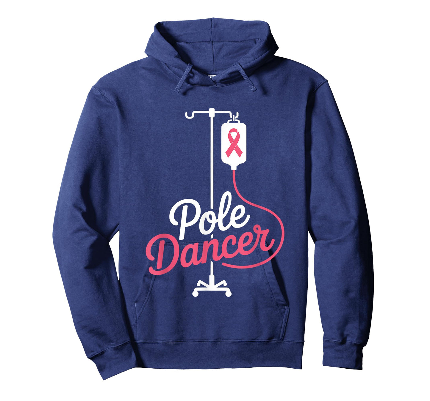 Chemo Day Nurse Nursing Pole Dancer Breast Cancer Fighter T-Shirt