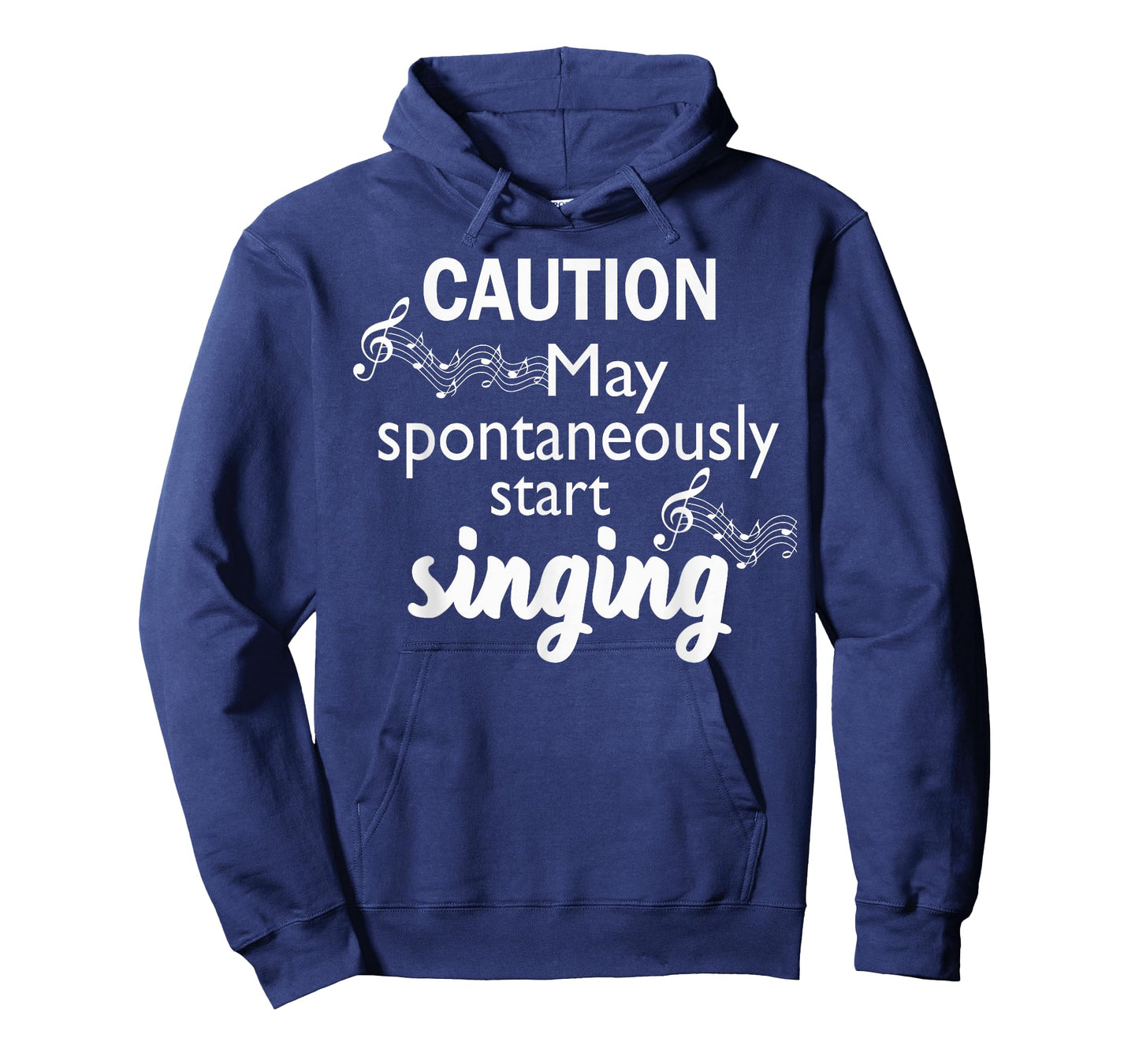 Singing Music Lover T Shirt Gift - Caution May Start Singing T-Shirt