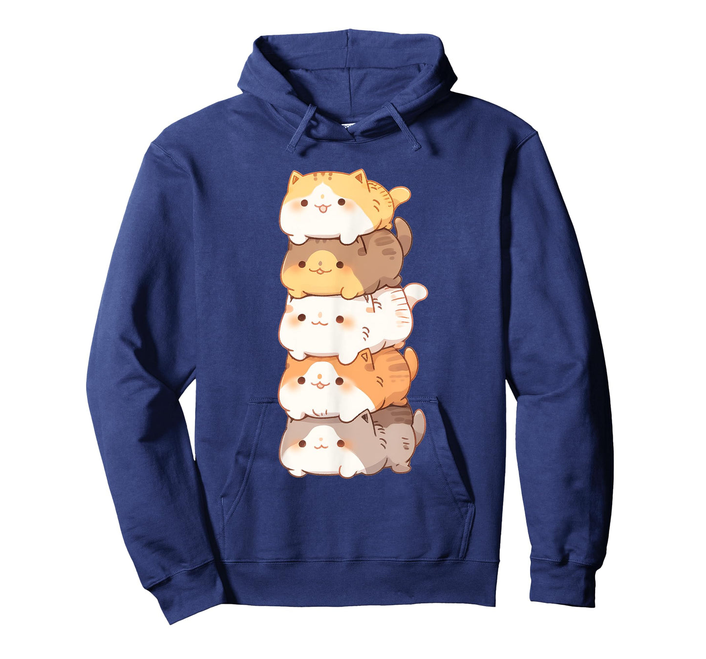 Adorable Stack of Cats for Cat Lovers T-Shirt for Men Women Kids