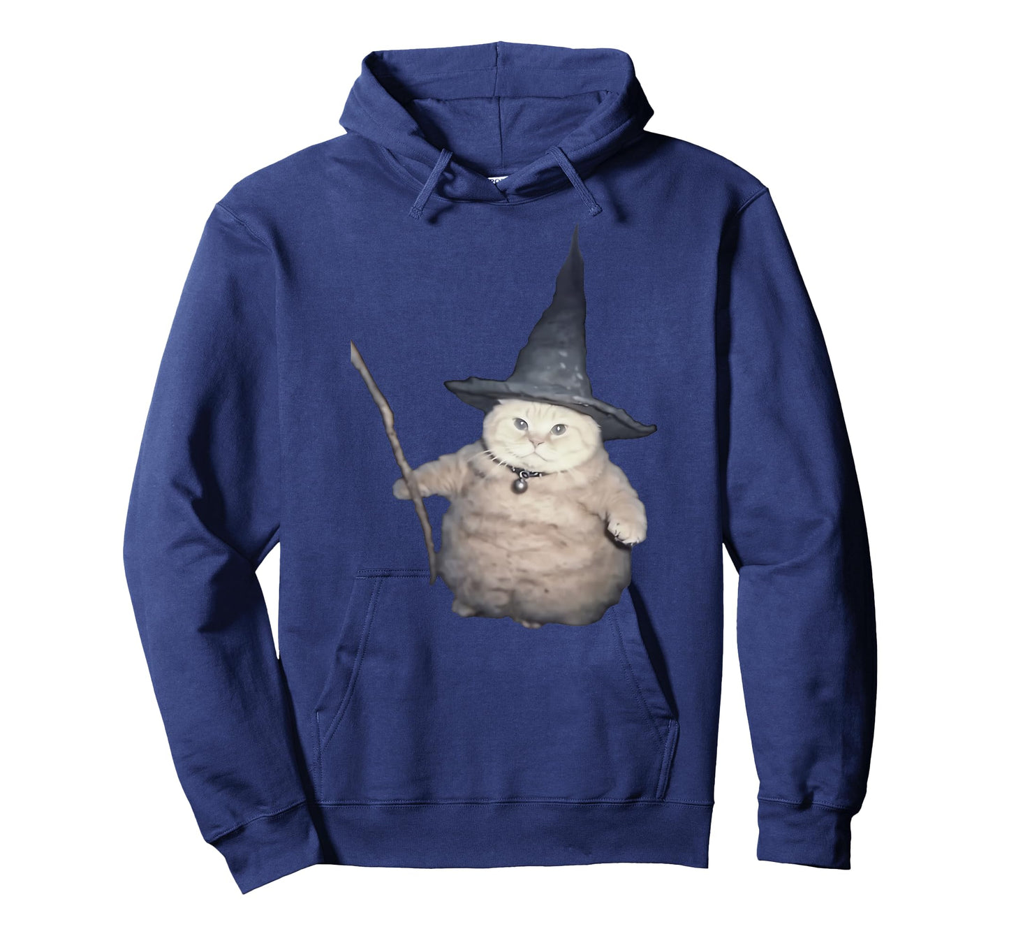 Cute Funny Wizard Cat Weird Kitten Cat Meme Spooky Halloween T-Shirt