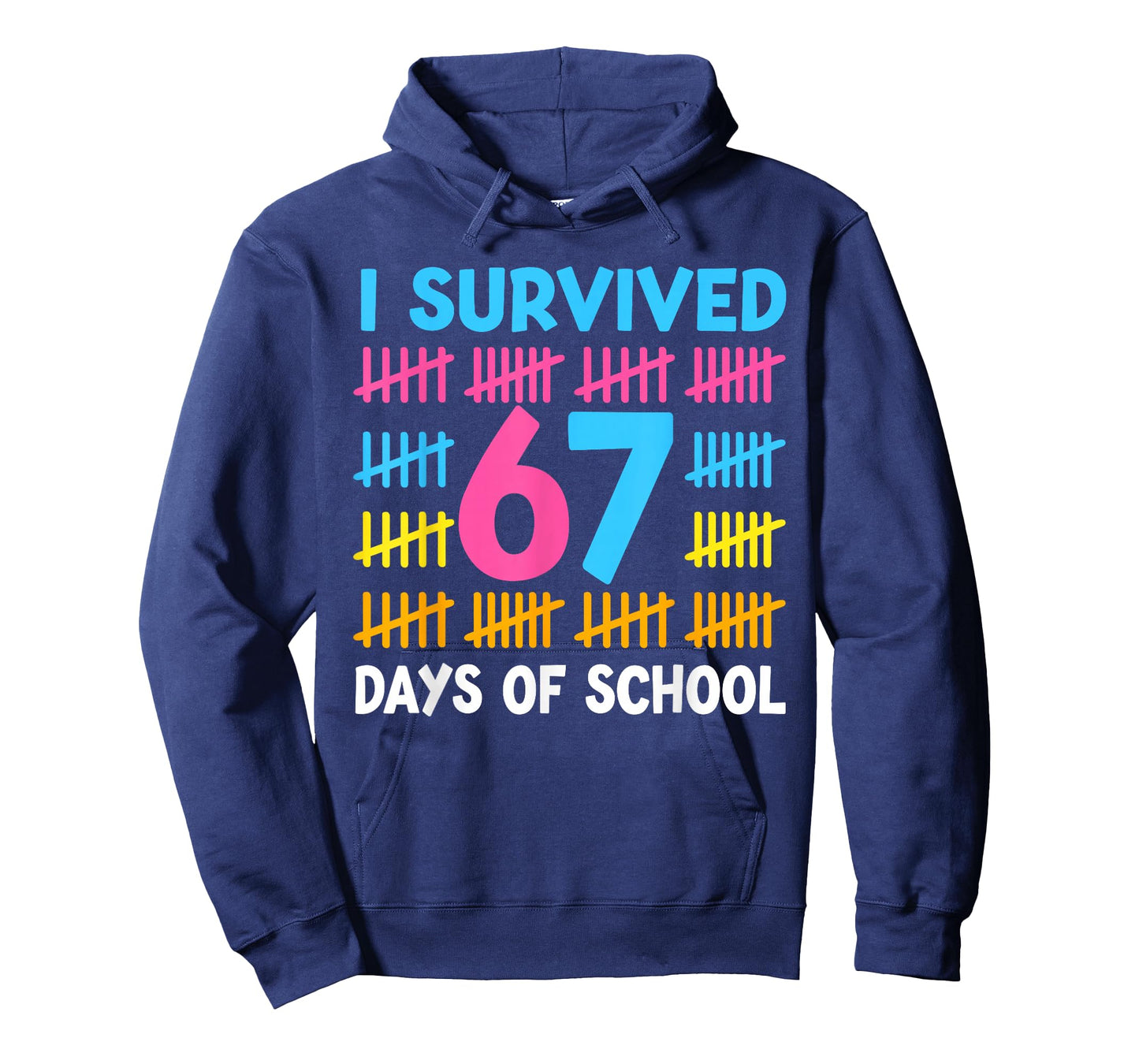 I Survived 67 Days of School Funny 67 Meme Teen Boys Teacher T-Shirt