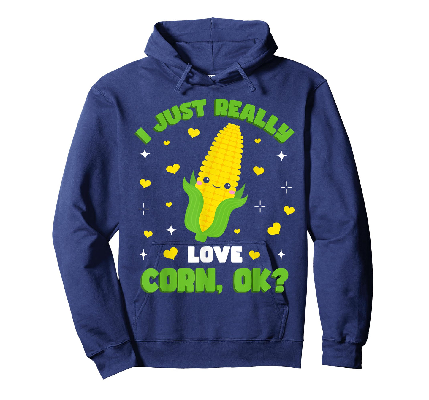 Corn Farming Kids Kawaii I Just Really Love Corn T-Shirt